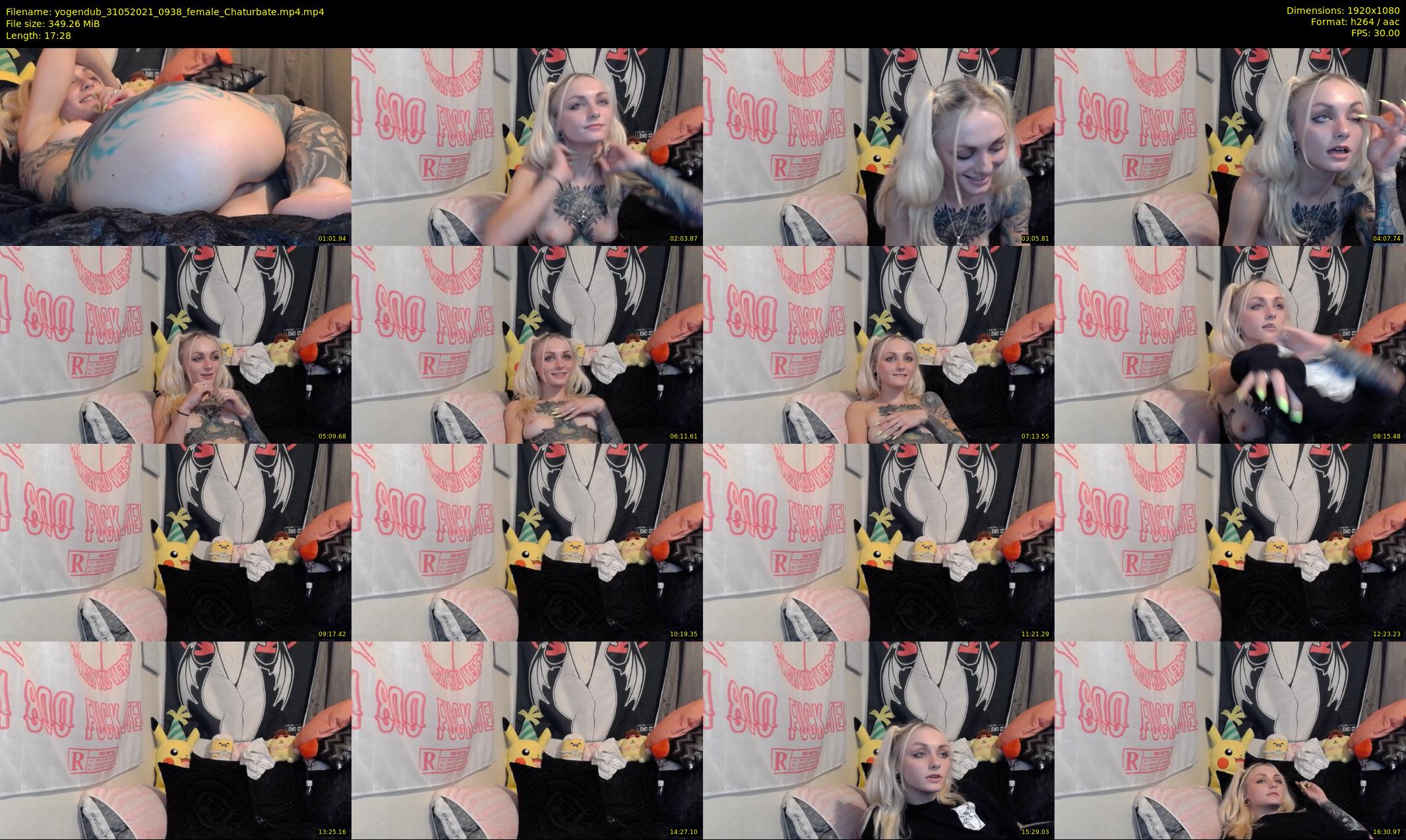 yogendub — 18 minute Chaturbate female cam show recording, 1080p, May 31, 2021