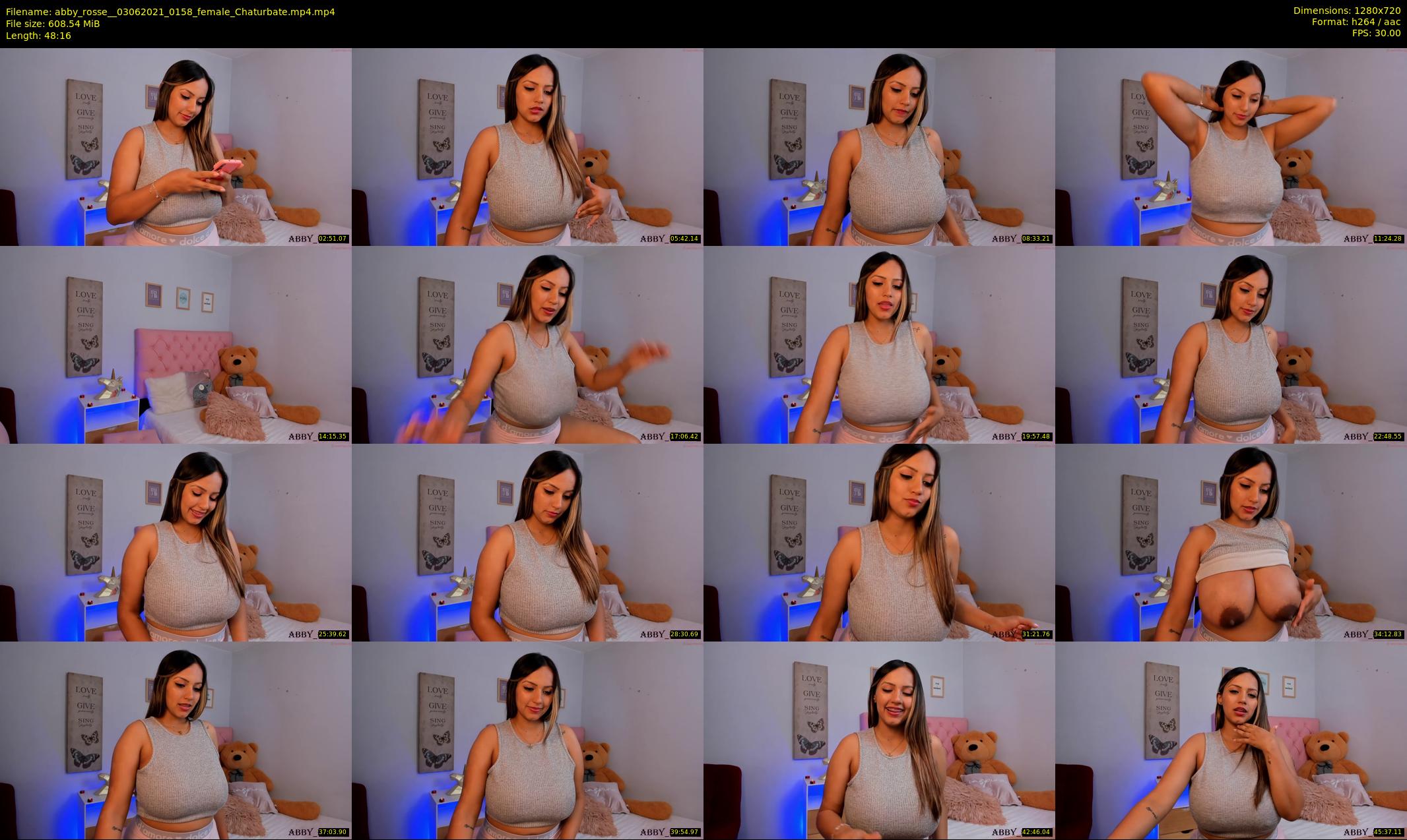 abby_rosse_ — 49 minute Chaturbate female cam show recording, 720p, Jun 3, 2021