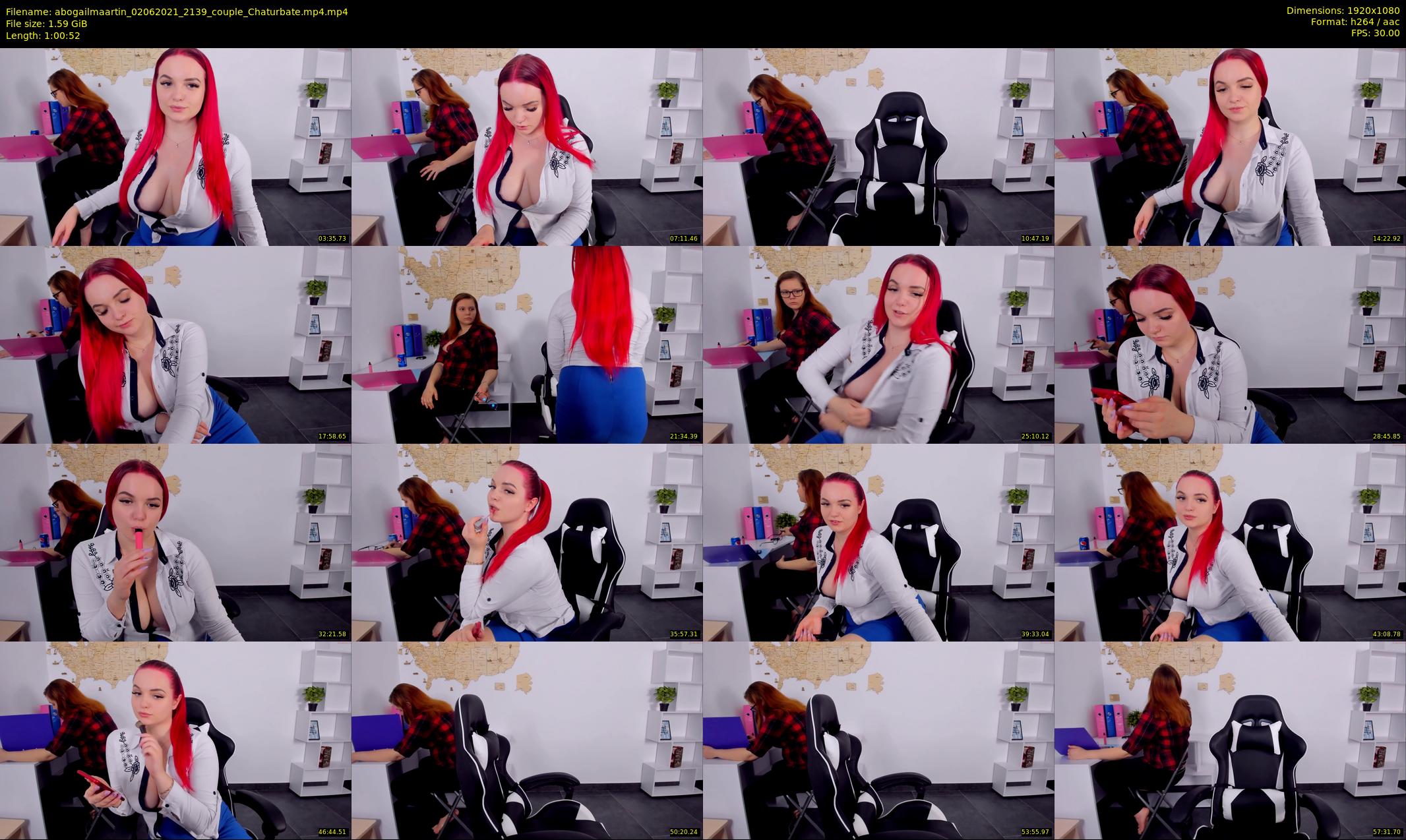 abogailmaartin — 61 minute Chaturbate female cam show recording, 1080p, Jun 2, 2021