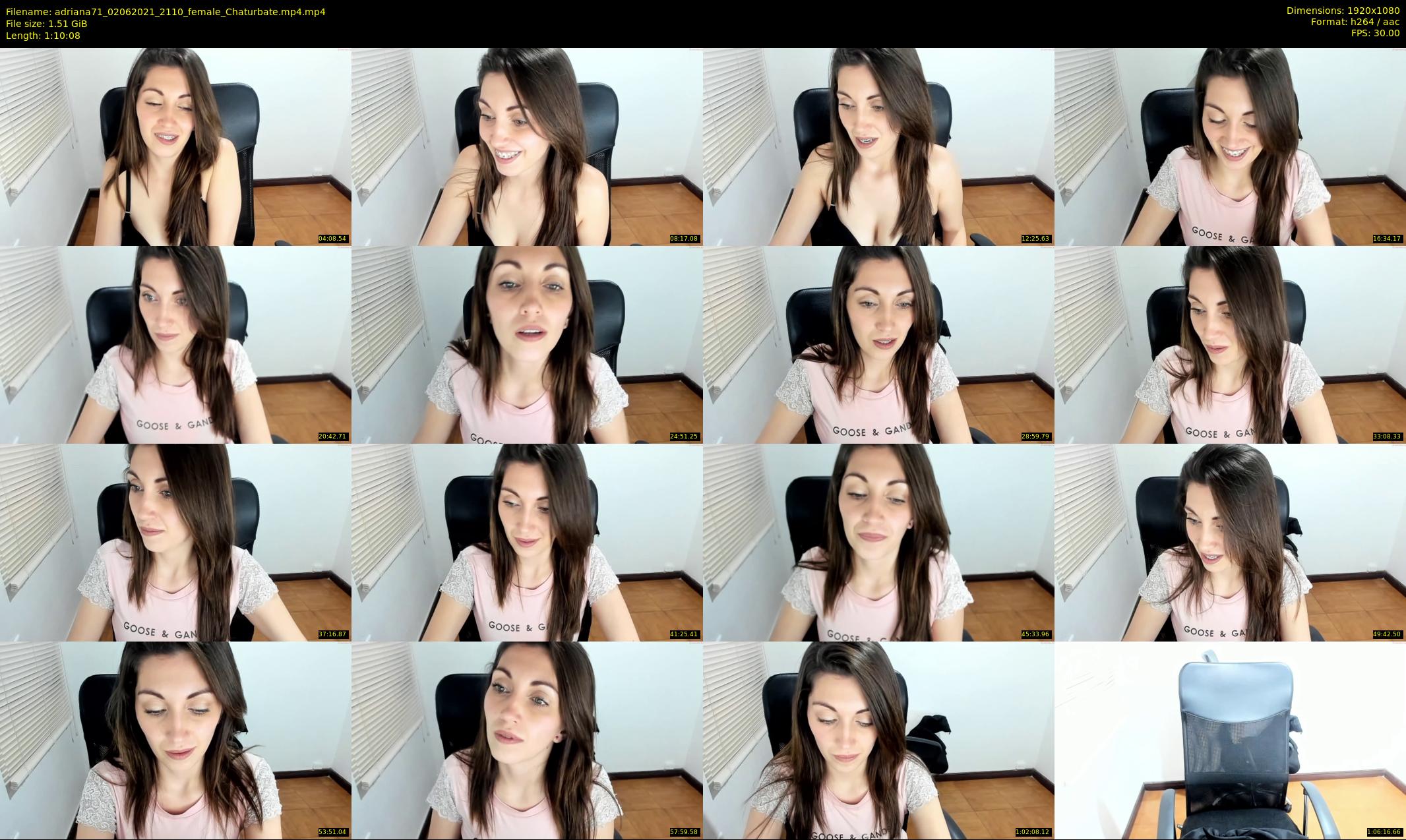 adriana71 — 71 minute Chaturbate couple cam show recording, 1080p, Jun 2, 2021