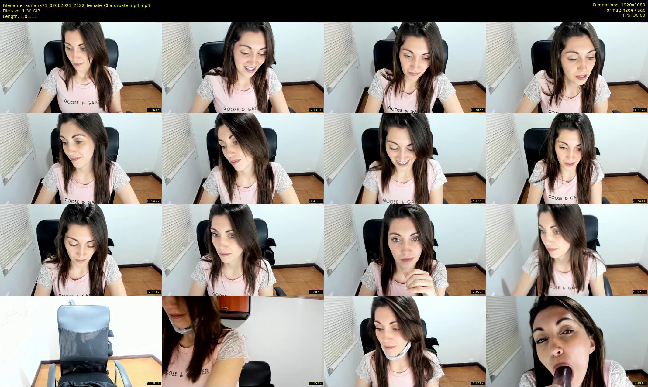 adriana71 — 62 minute Chaturbate couple cam show recording, 1080p, Jun 2, 2021