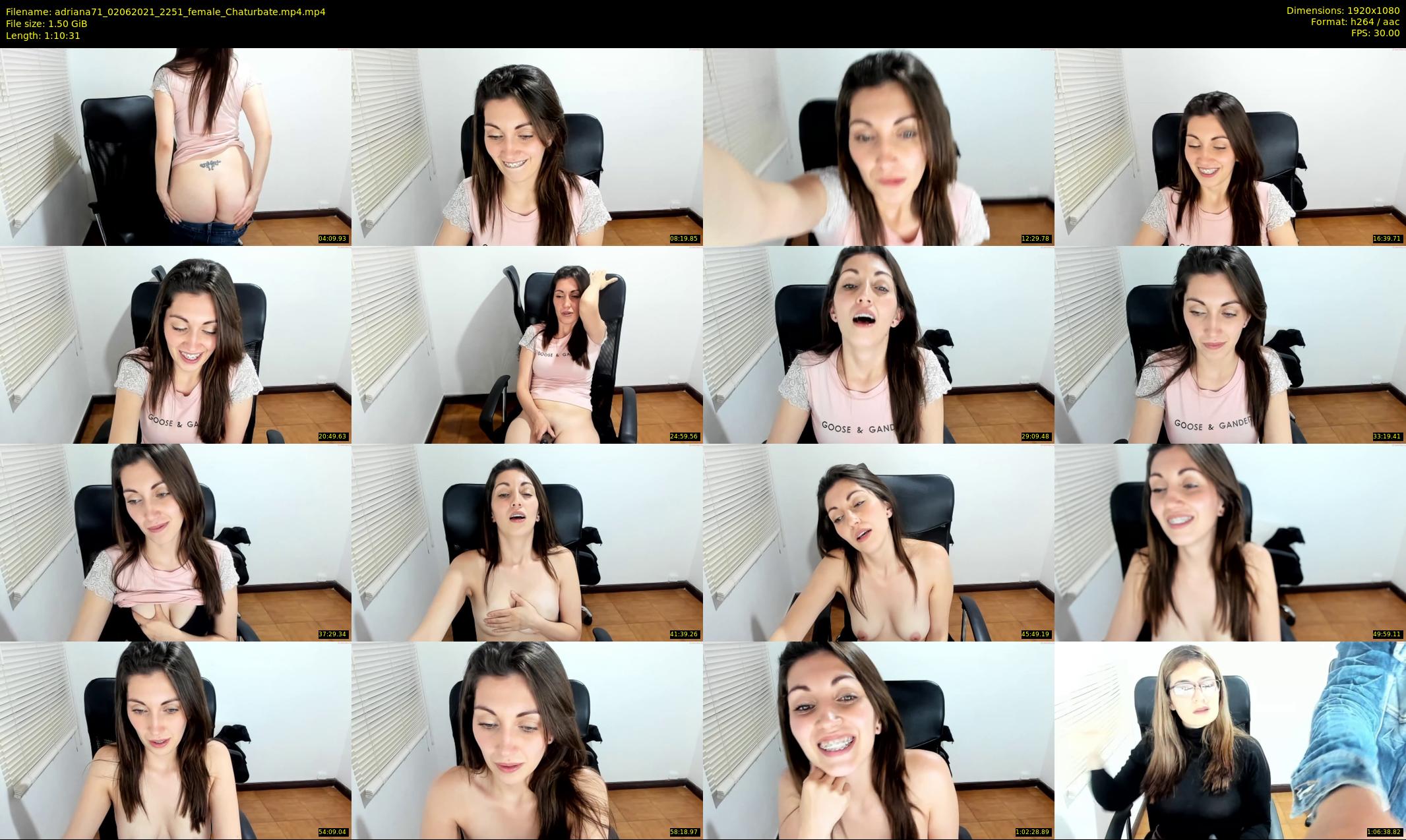 adriana71 — 71 minute Chaturbate couple cam show recording, 1080p, Jun 2, 2021