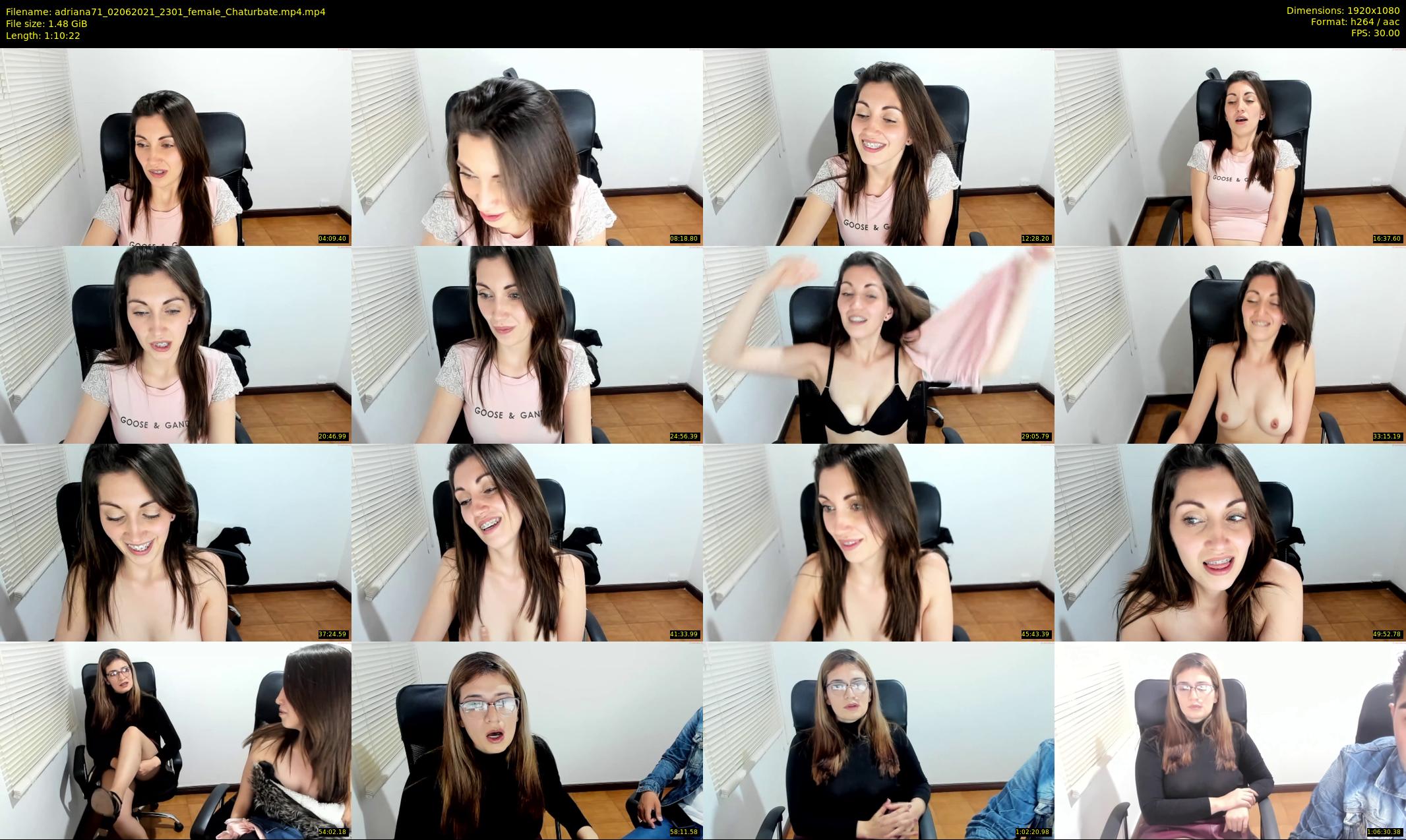 adriana71 — 71 minute Chaturbate couple cam show recording, 1080p, Jun 2, 2021