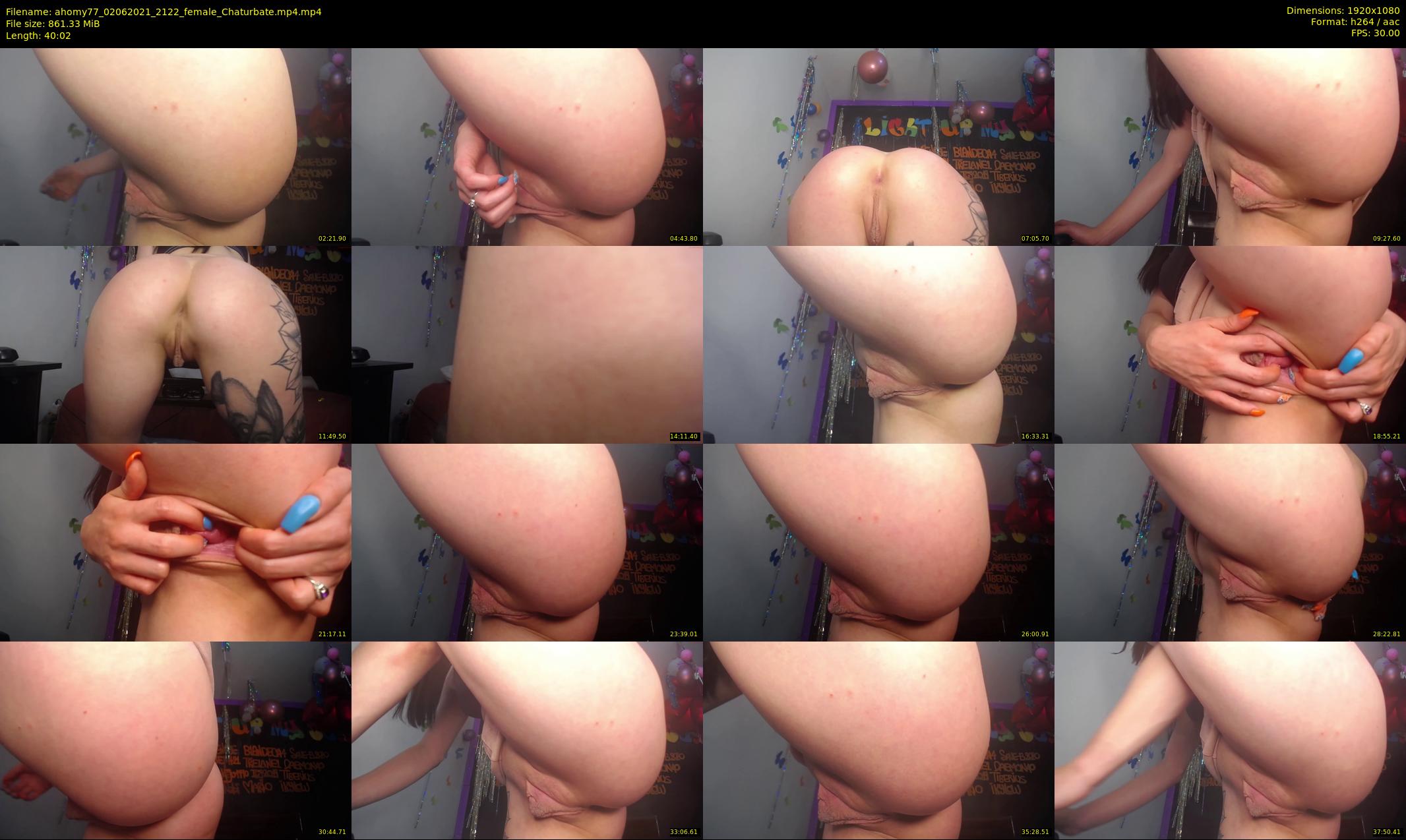 ahomy77 — 41 minute Chaturbate female cam show recording, 1080p, Jun 2, 2021