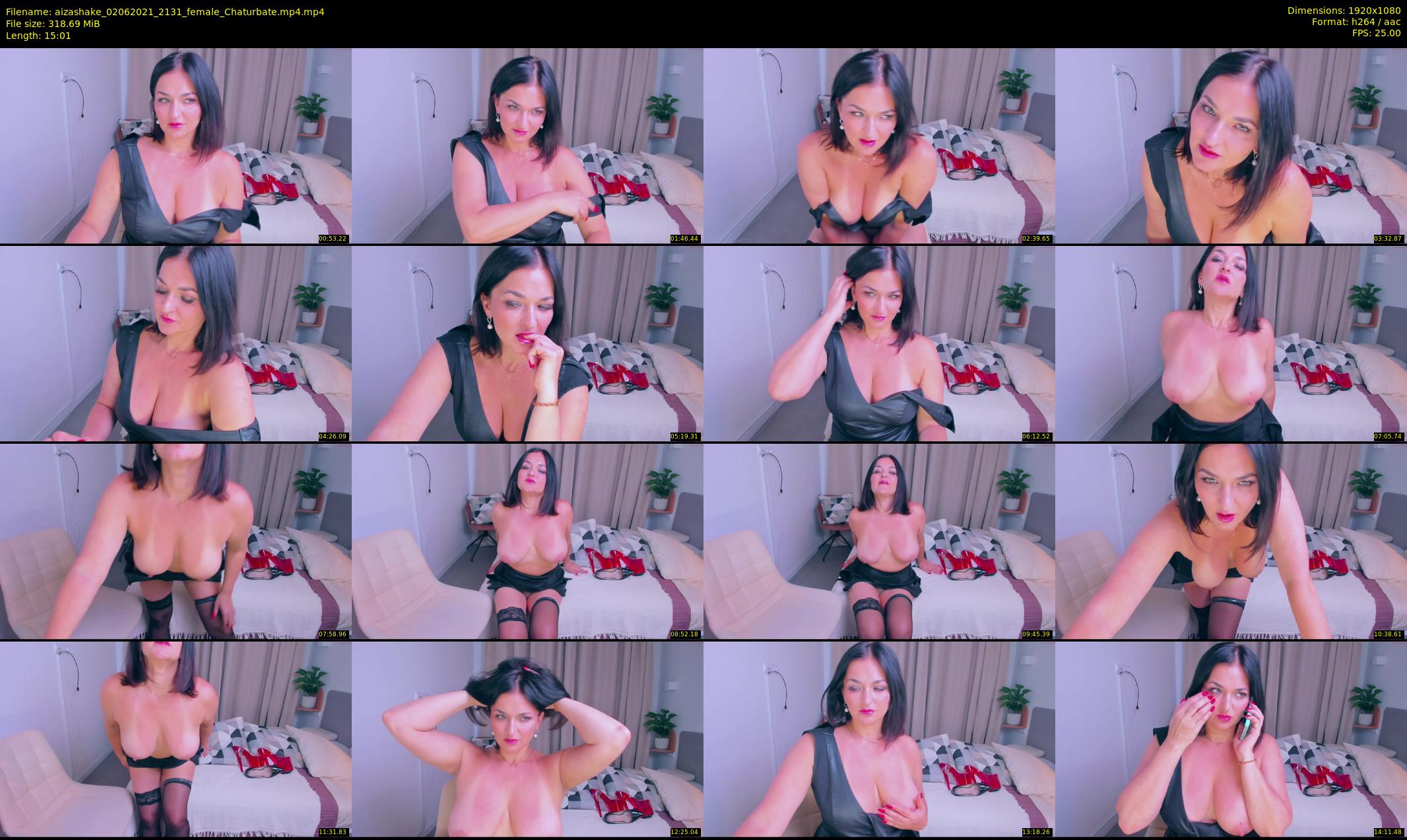 aizashake — 16 minute Chaturbate female cam show recording, 1080p, Jun 2, 2021