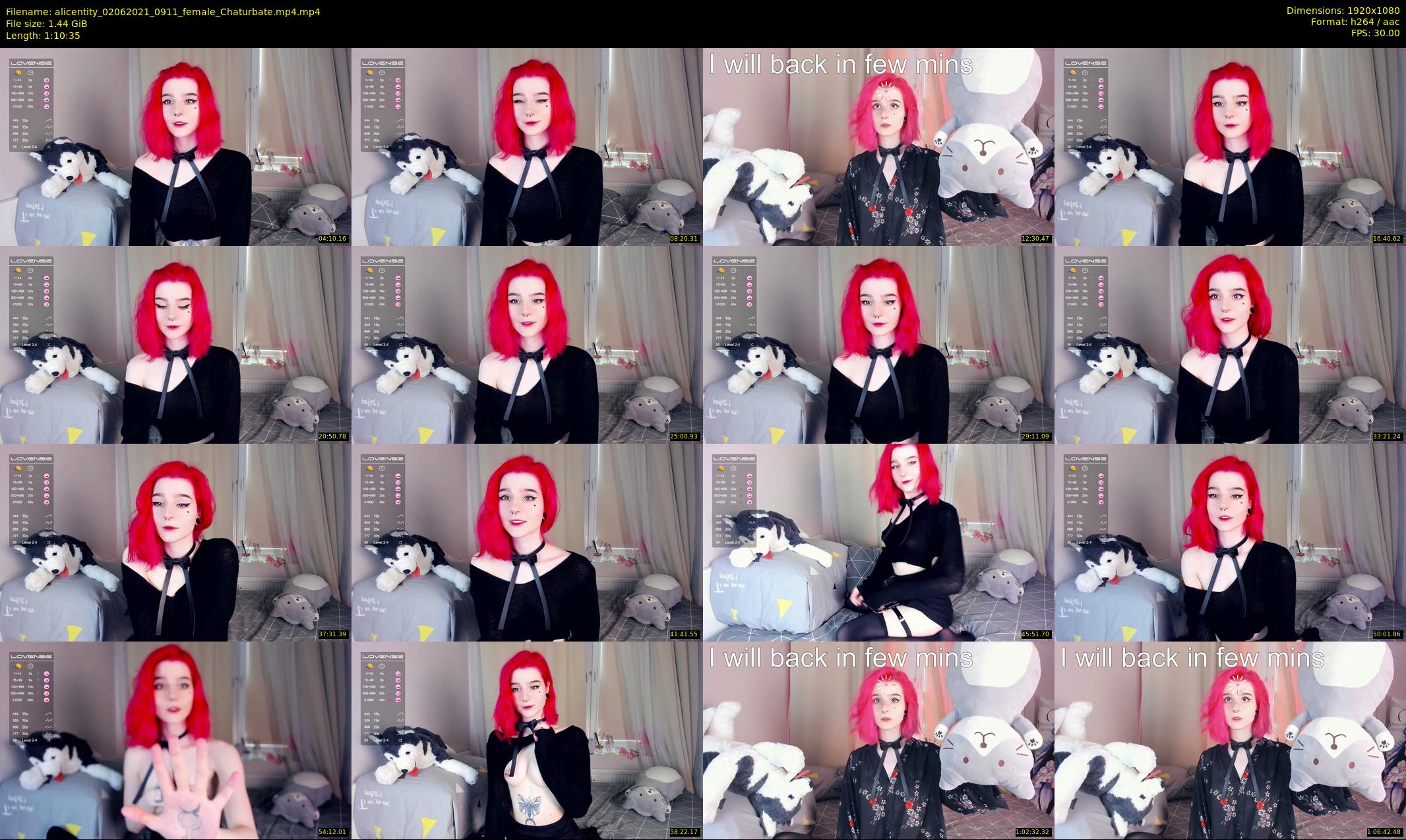 alicentity — 71 minute Chaturbate female cam show recording, 1080p, Jun 2, 2021