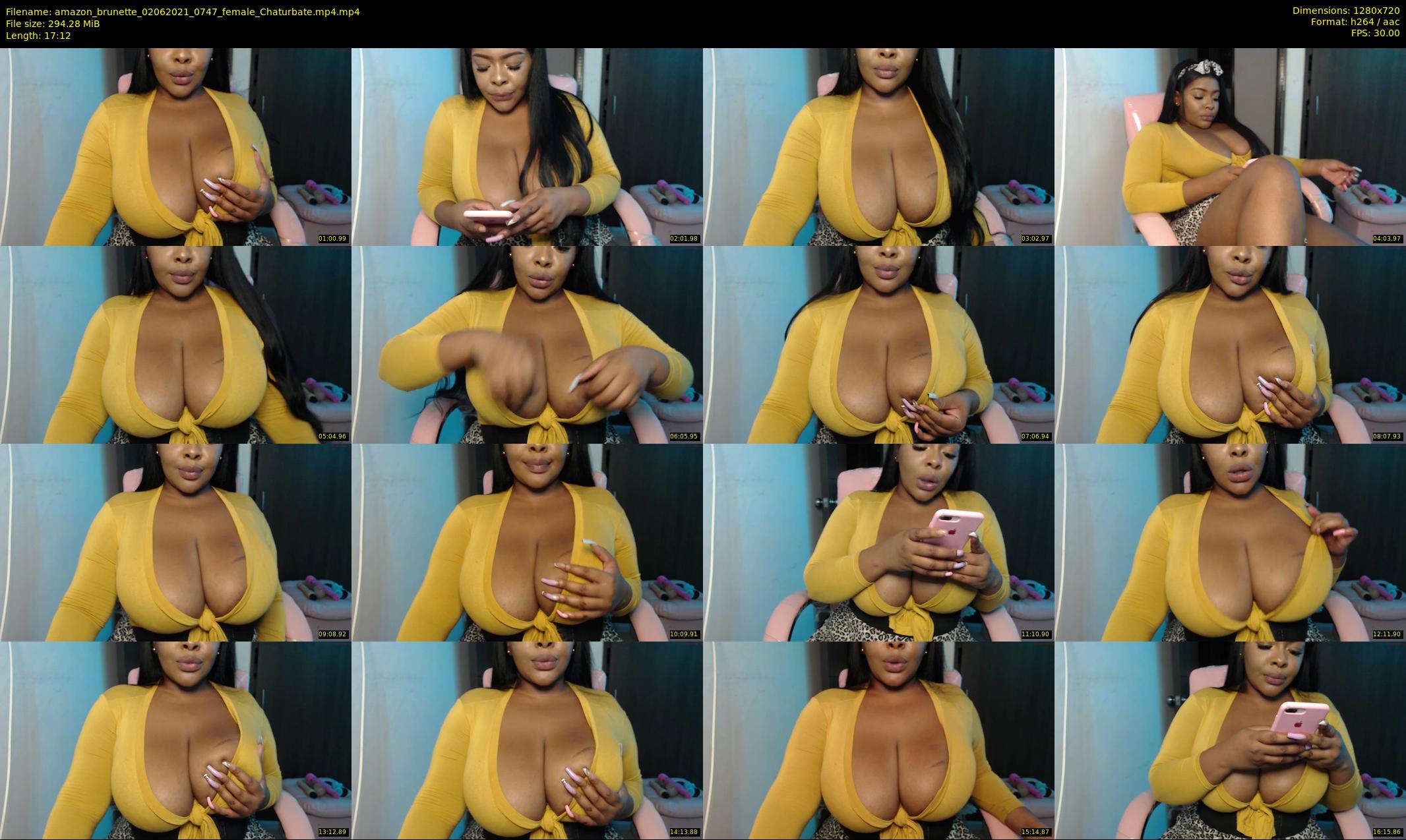 amazon_brunette — 18 minute Chaturbate female cam show recording, 720p, Jun 2, 2021