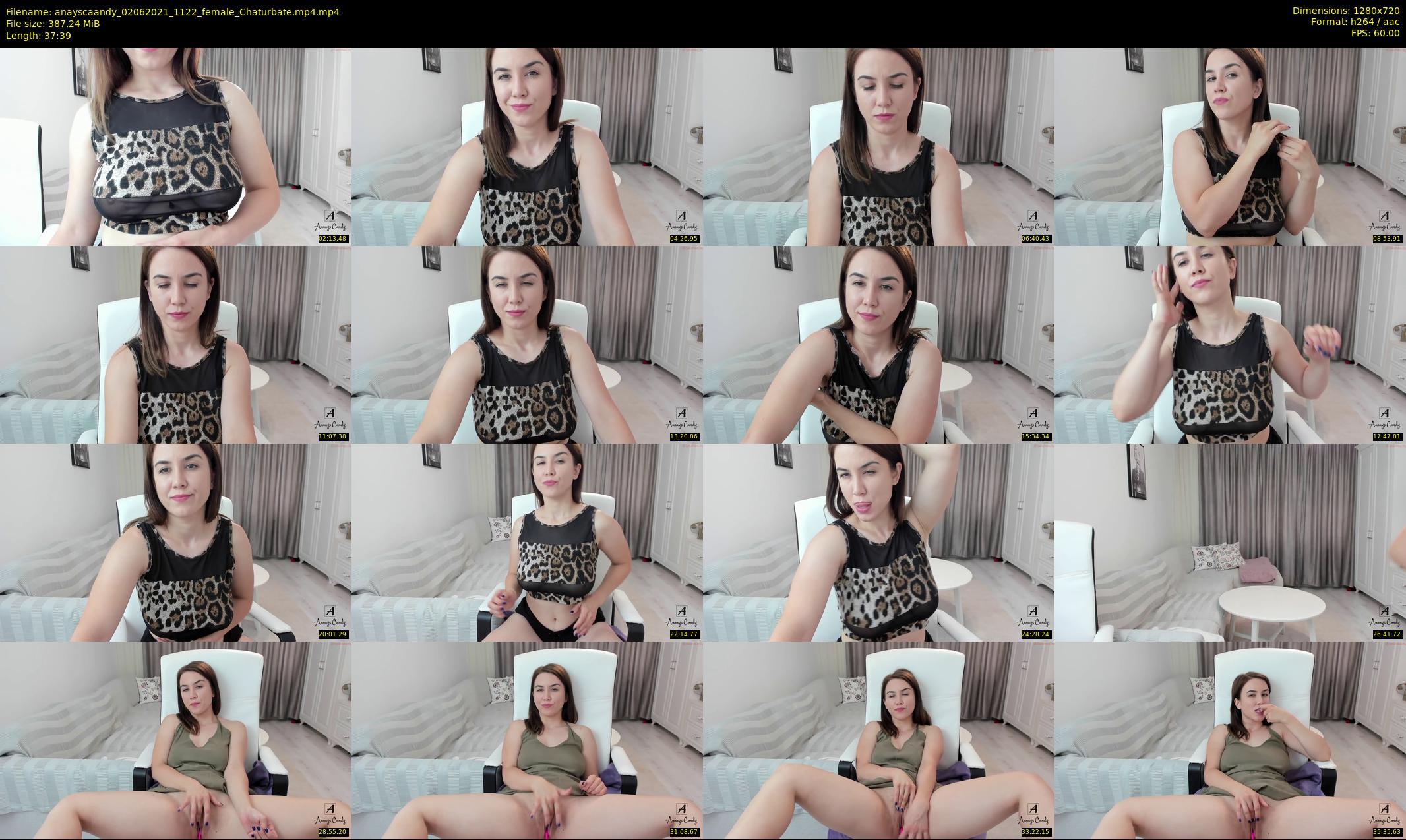 anayscaandy — 38 minute Chaturbate female cam show recording, 720p, Jun 2, 2021