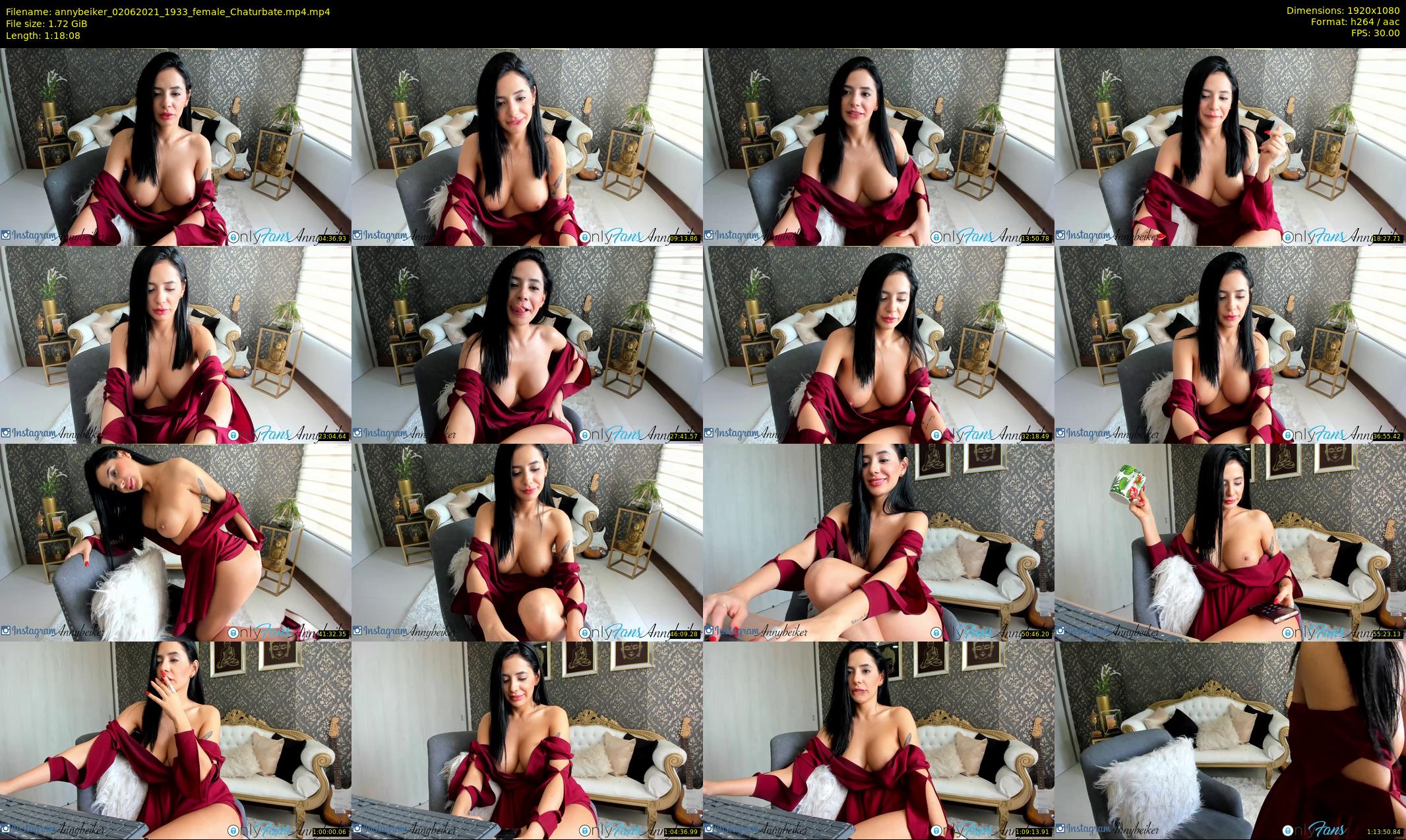annybeiker — 79 minute Chaturbate female cam show recording, 1080p, Jun 2, 2021