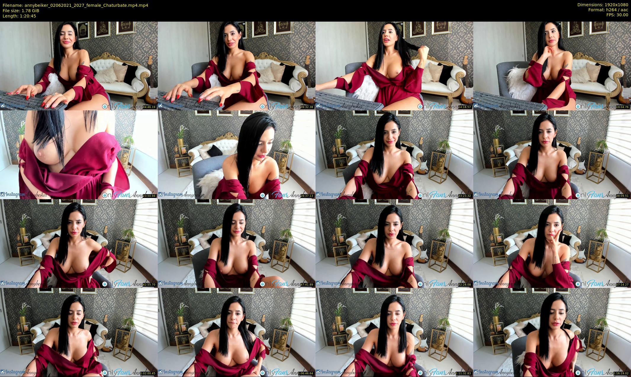 annybeiker — 81 minute Chaturbate female cam show recording, 1080p, Jun 2, 2021