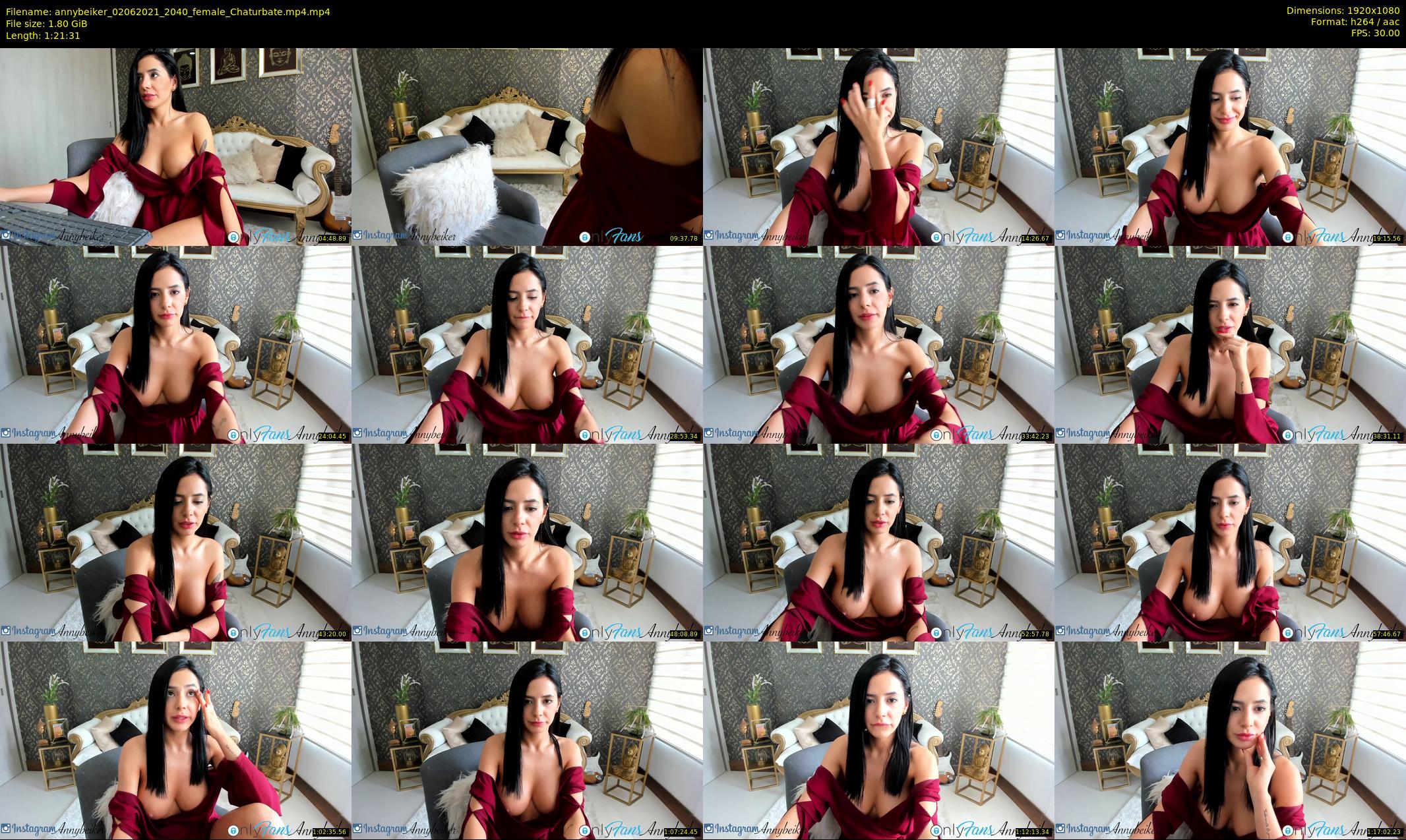 annybeiker — 82 minute Chaturbate female cam show recording, 1080p, Jun 2, 2021