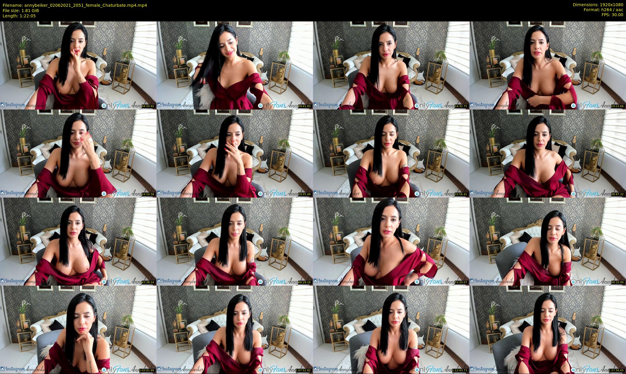 annybeiker — 83 minute Chaturbate female cam show recording, 1080p, Jun 2, 2021