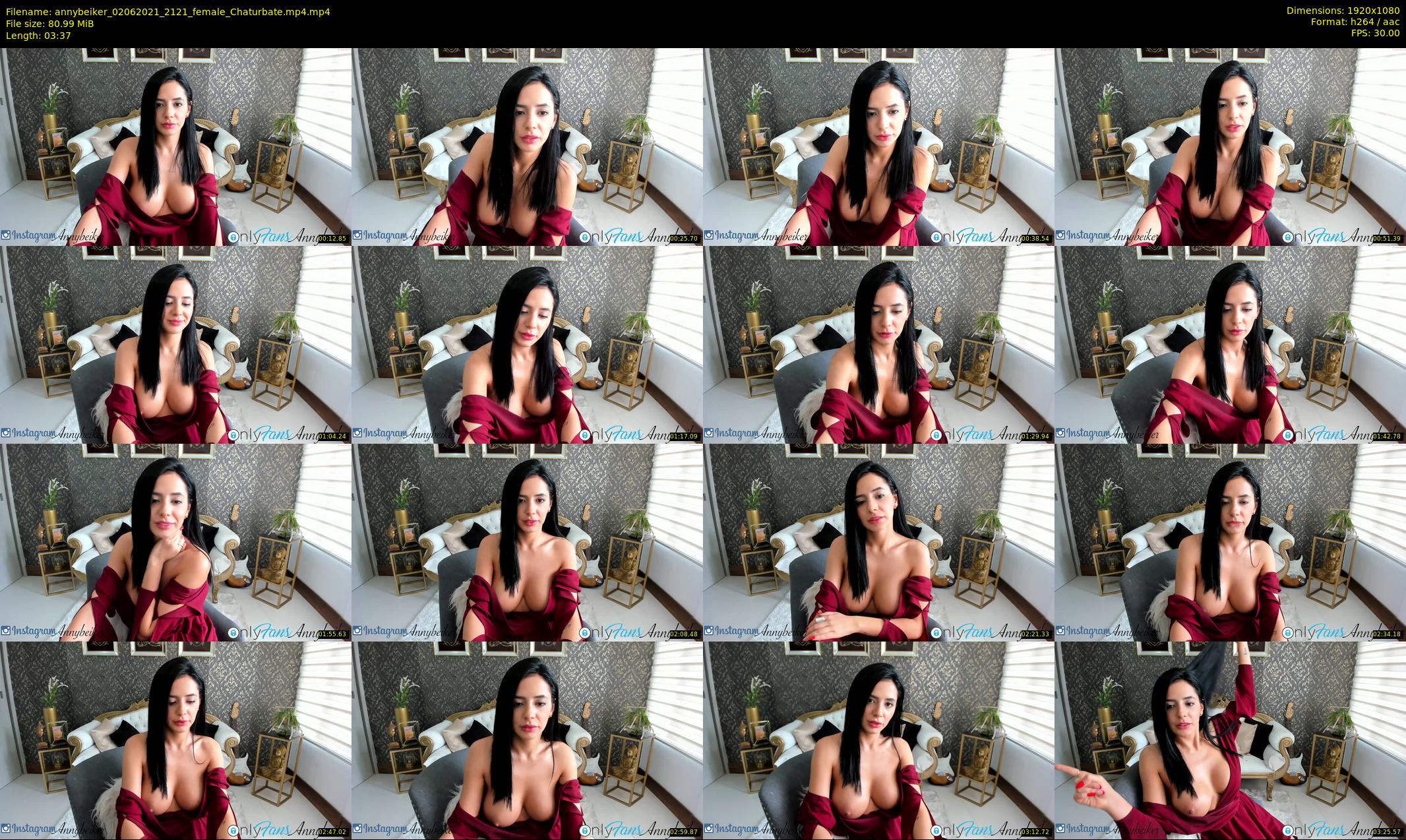 annybeiker — 4 minute Chaturbate female cam show recording, 1080p, Jun 2, 2021