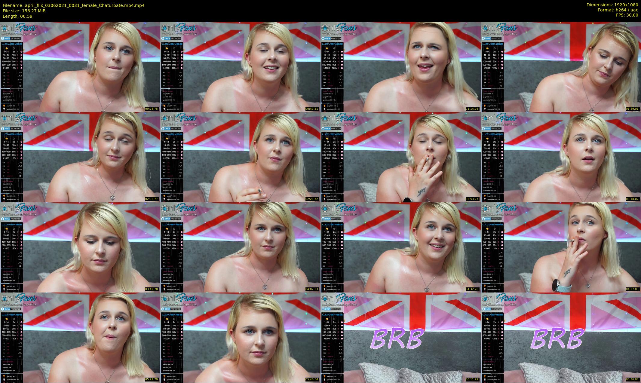 april_flix — 7 minute Chaturbate female cam show recording, 1080p, Jun 3, 2021