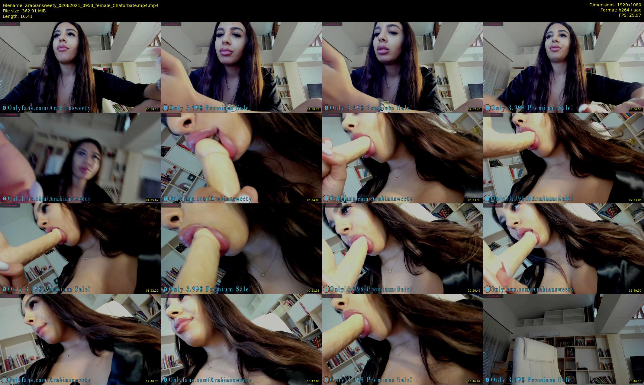 arabiansweety — 17 minute Chaturbate female cam show recording, 1080p, Jun 2, 2021