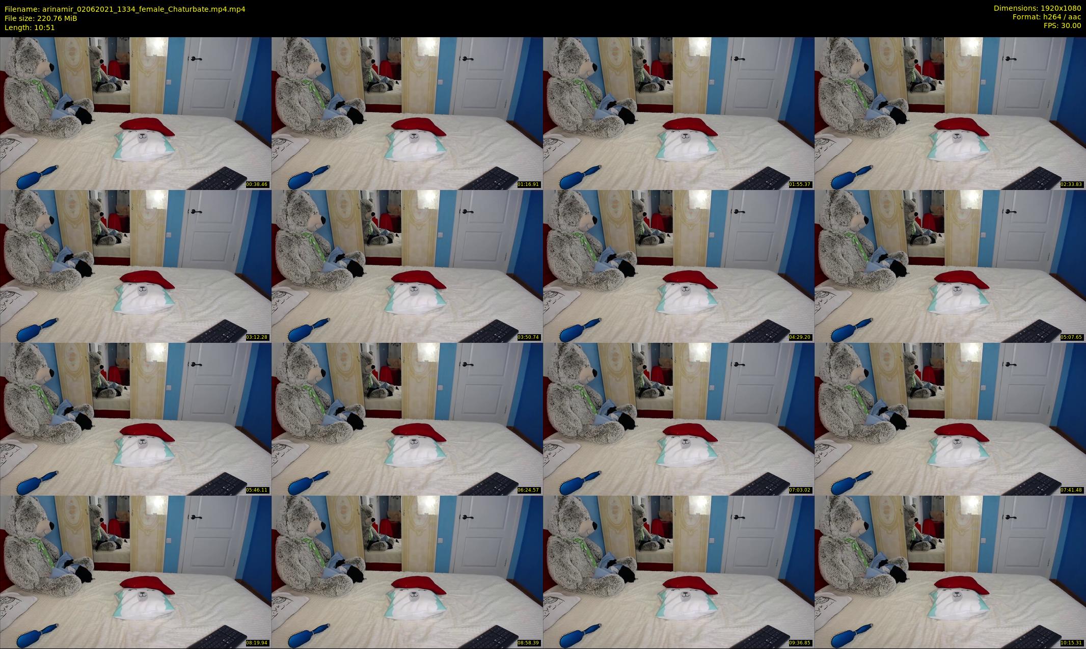 arinamir — 11 minute Chaturbate female cam show recording, 1080p, Jun 2, 2021