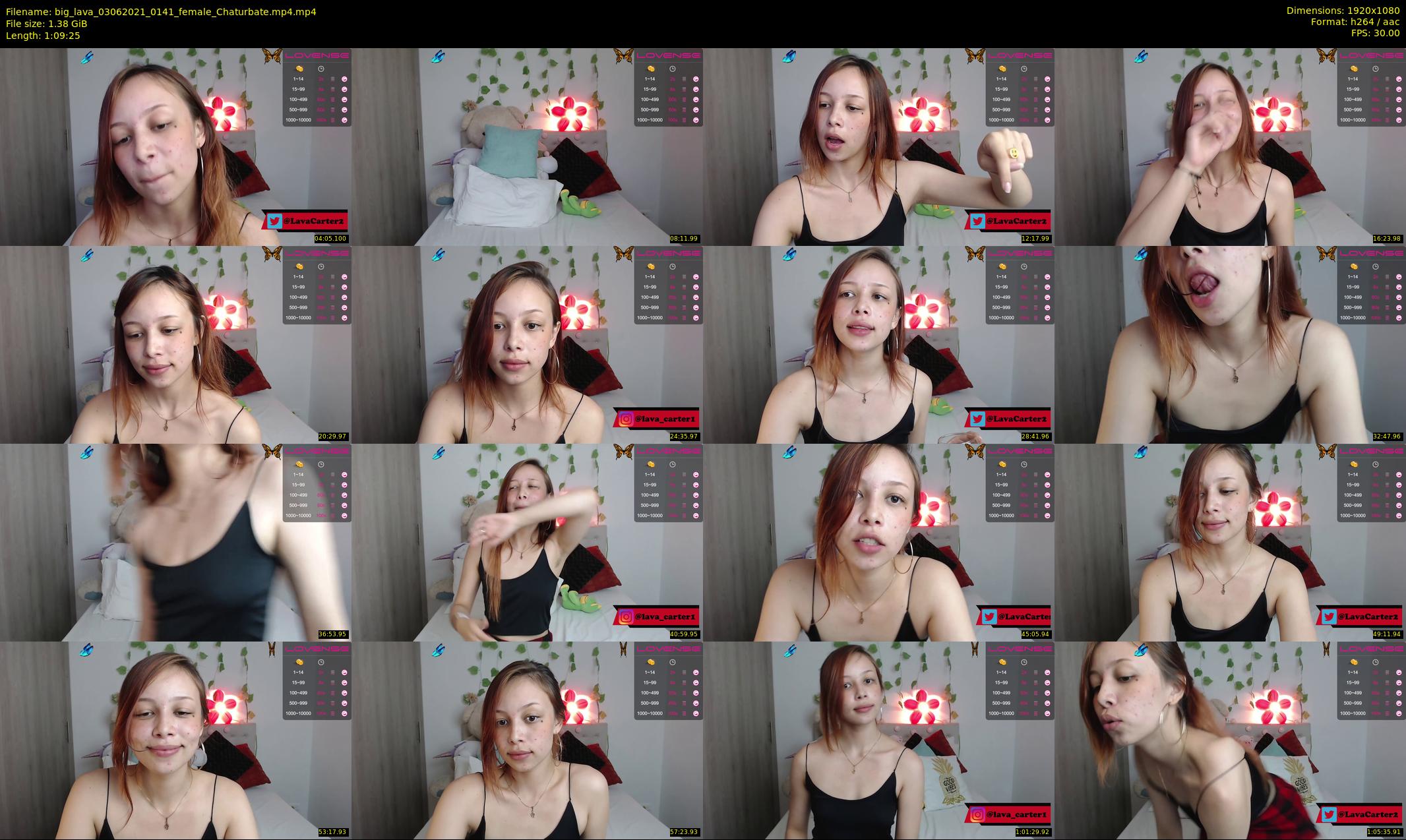 big_lava — 70 minute Chaturbate female cam show recording, 1080p, Jun 3, 2021