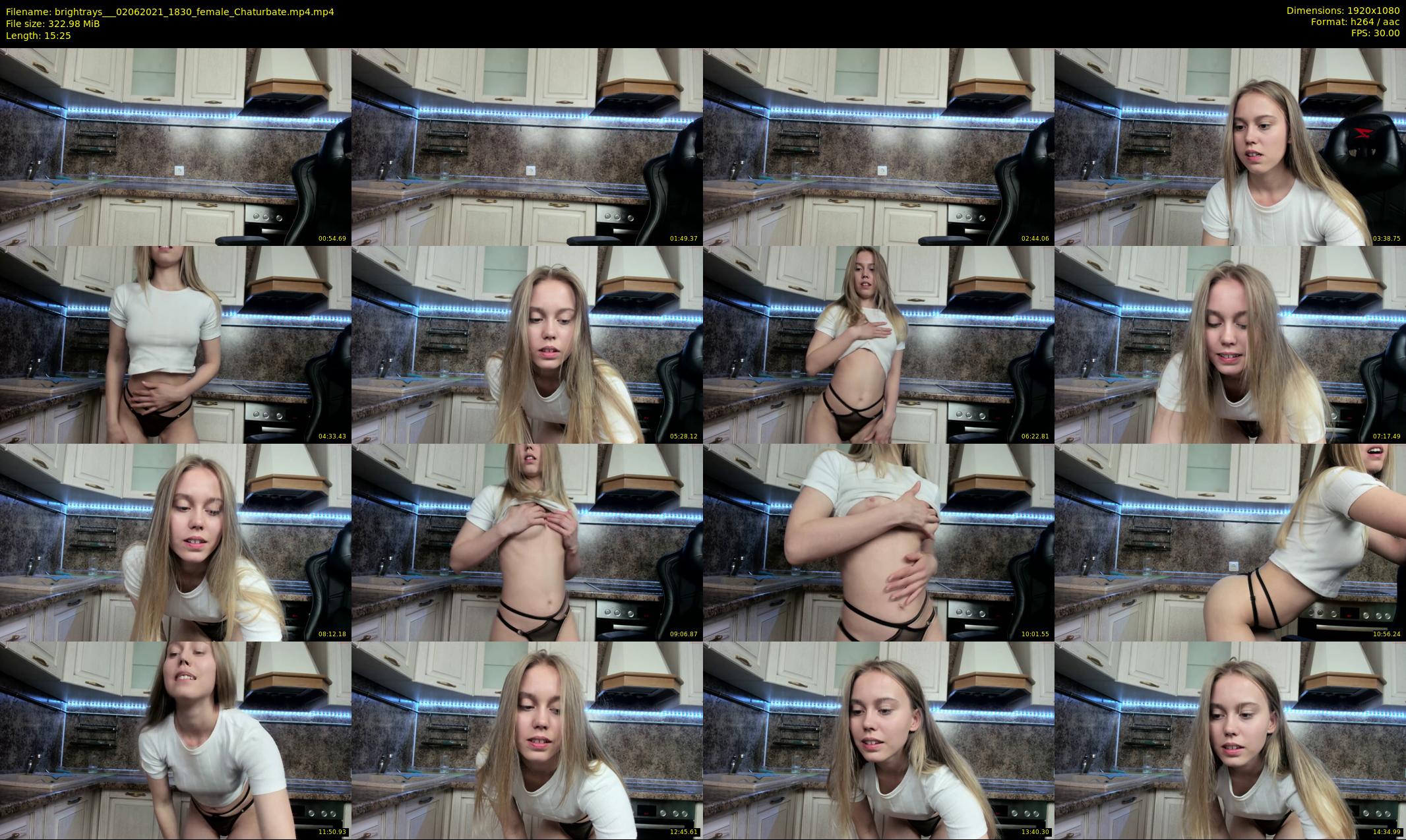 brightrays__ — 16 minute Chaturbate female cam show recording, 1080p, Jun 2, 2021