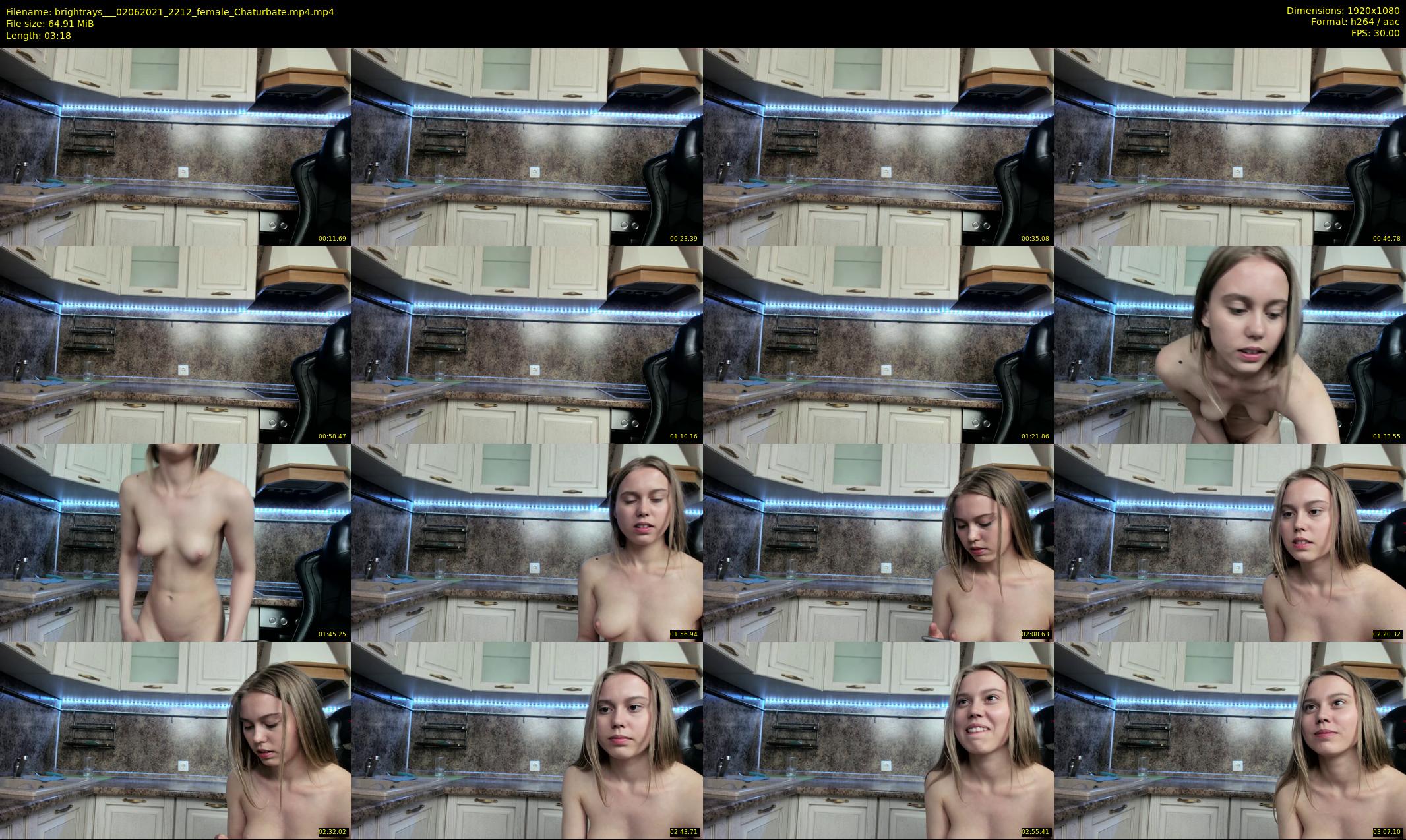 brightrays__ — 4 minute Chaturbate female cam show recording, 1080p, Jun 2, 2021