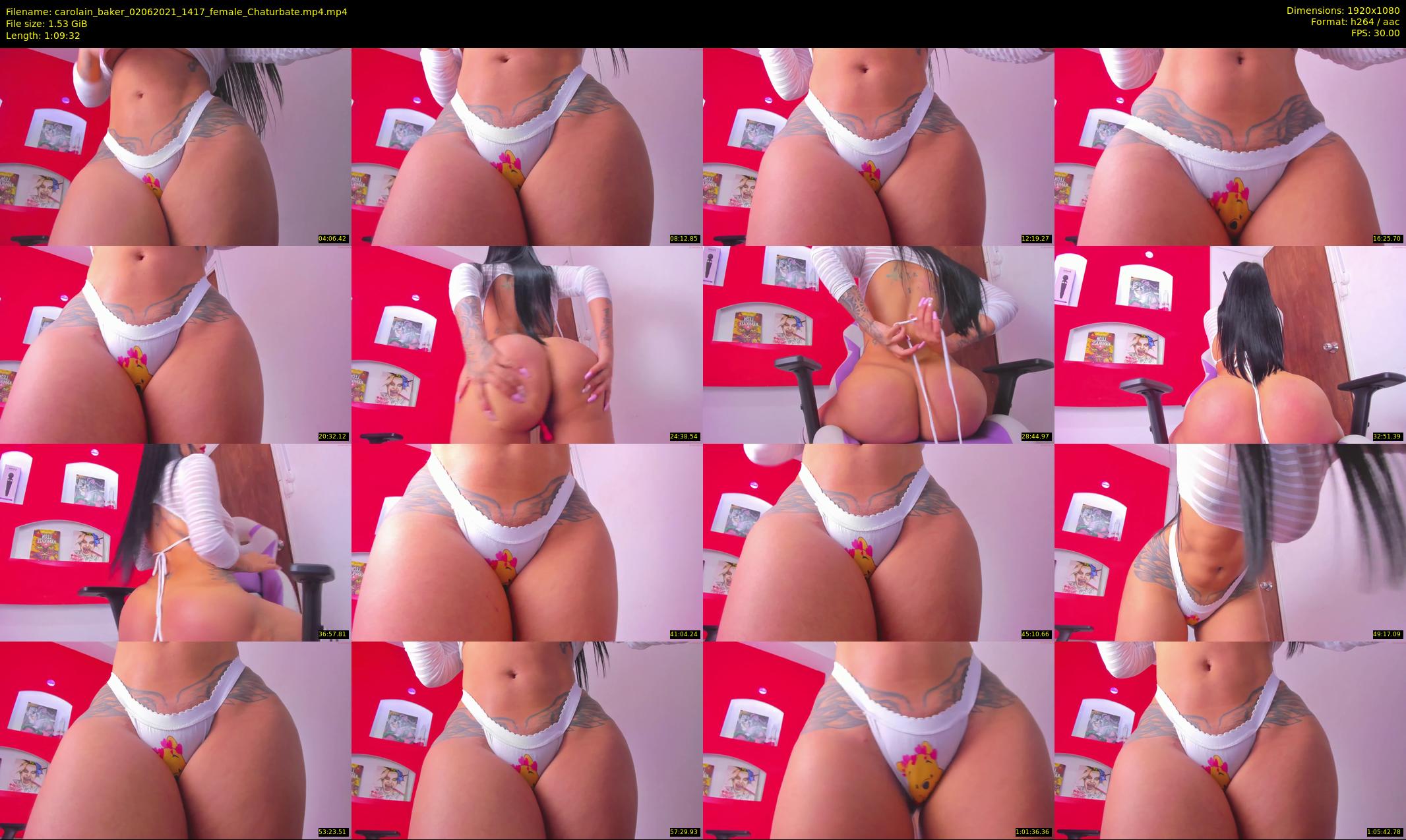 carolain_baker — 70 minute Chaturbate female cam show recording, 1080p, Jun 2, 2021