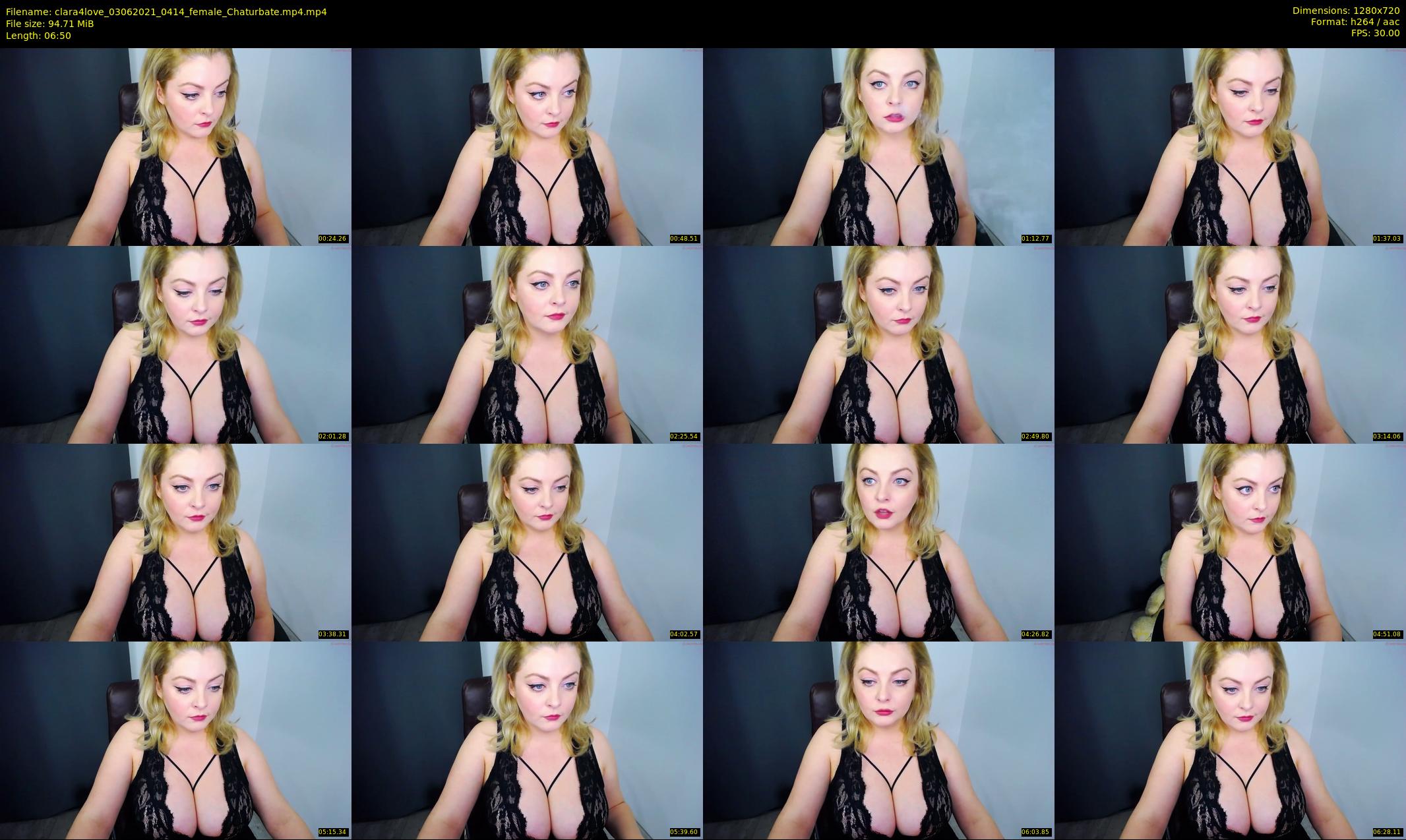 clara4love — 7 minute Chaturbate female cam show recording, 720p, Jun 3, 2021