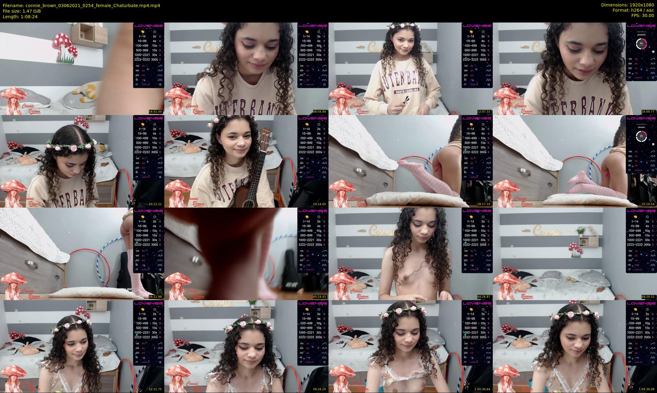 connie_brown — 69 minute Chaturbate female cam show recording, 1080p, Jun 3, 2021