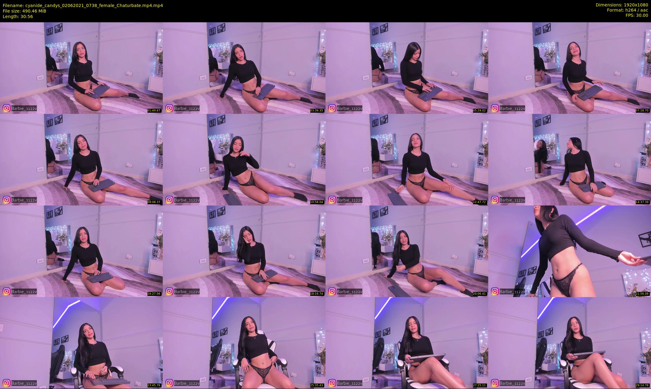 cyanide_candys — 31 minute Chaturbate female cam show recording, 1080p, Jun 2, 2021