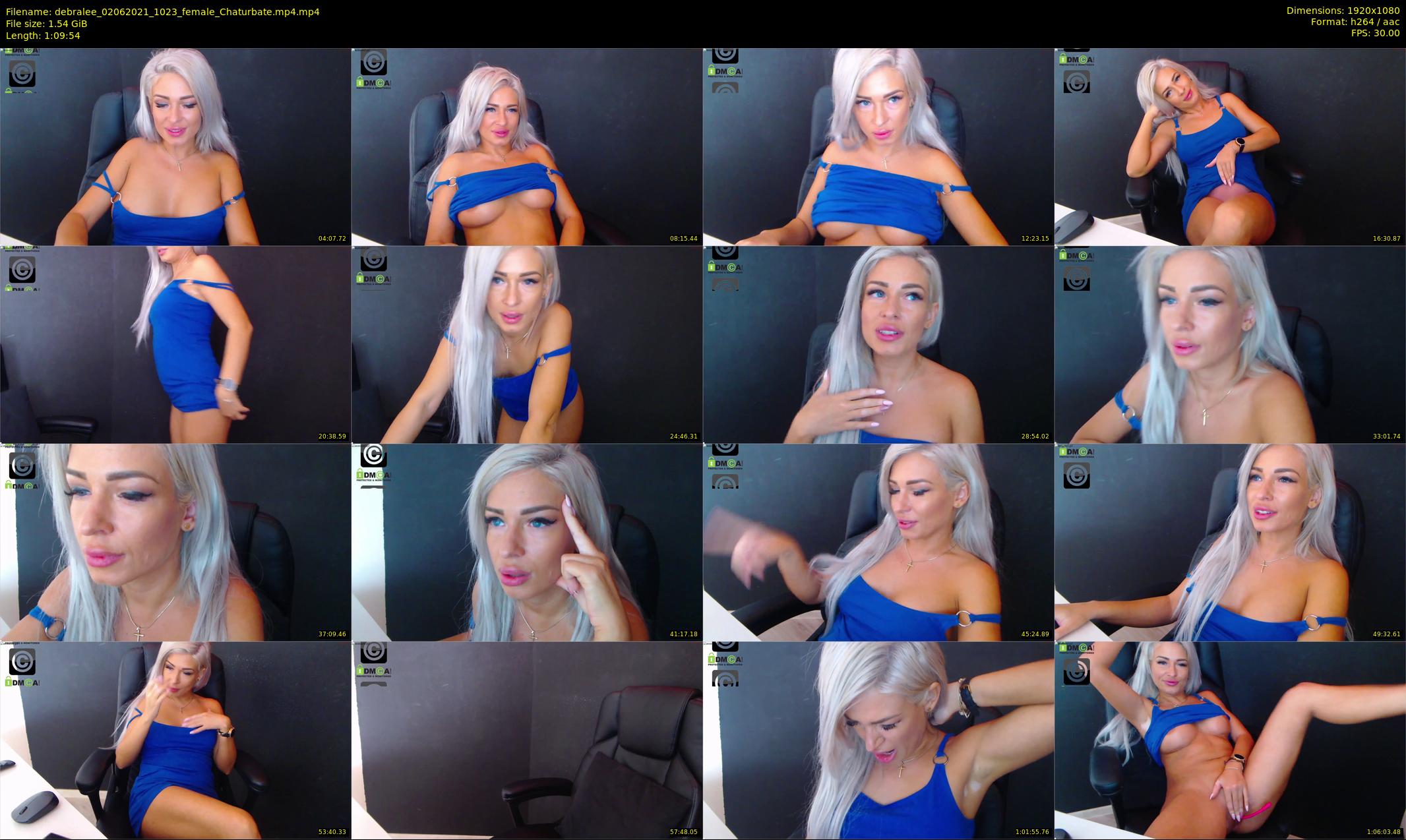 debralee — 70 minute Chaturbate female cam show recording, 1080p, Jun 2, 2021
