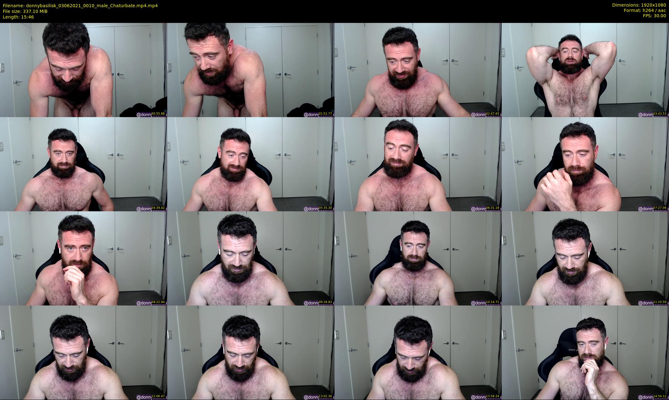 donnybasilisk — 16 minute Chaturbate male cam show recording, 1080p, Jun 3, 2021