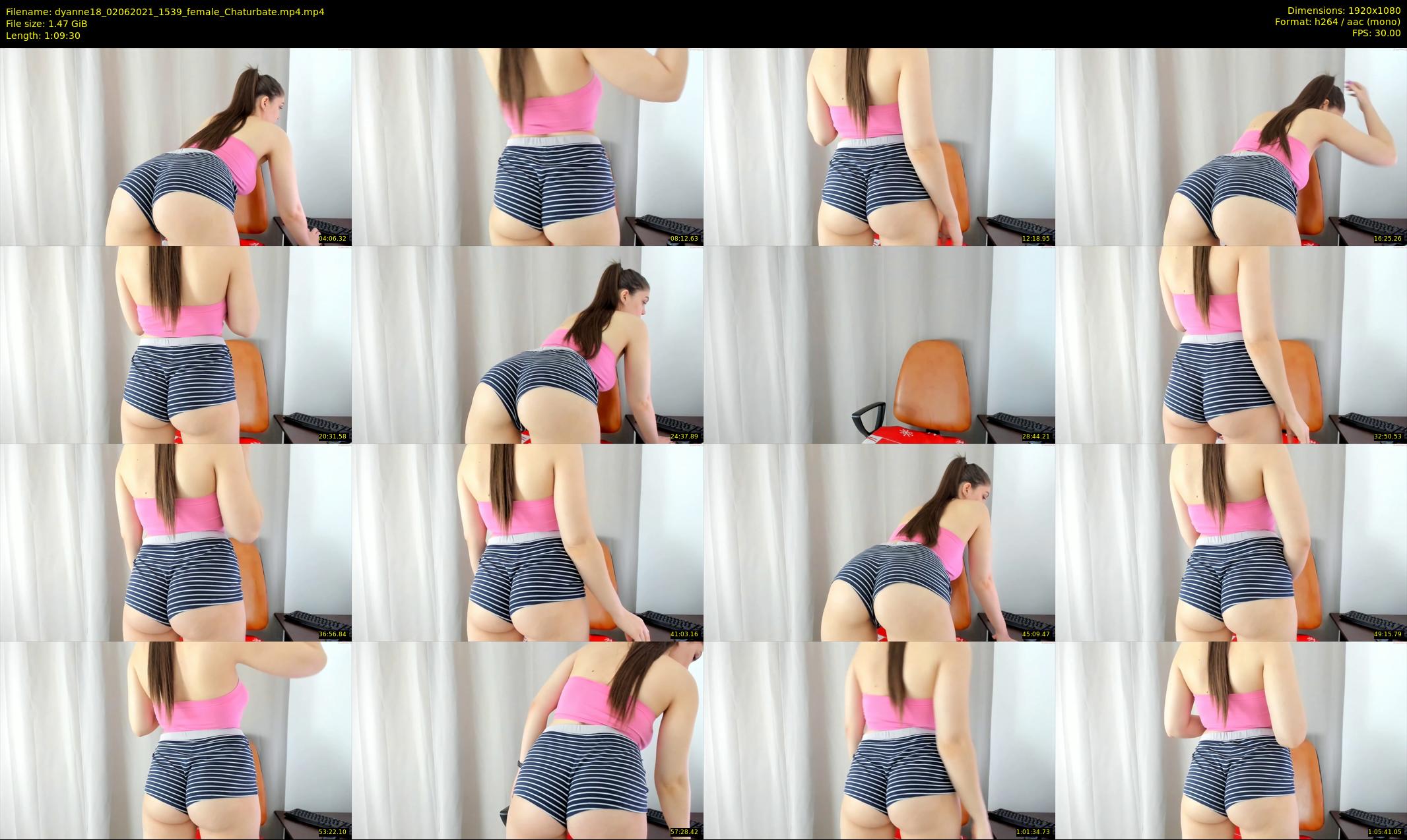 dyanne18 — 70 minute Chaturbate female cam show recording, 1080p, Jun 2, 2021