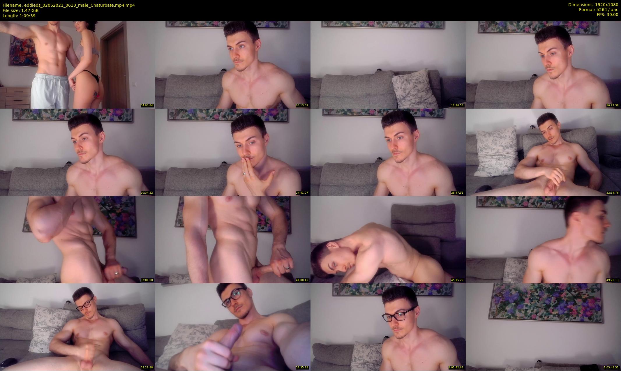 eddieds — 70 minute Chaturbate male cam show recording, 1080p, Jun 2, 2021