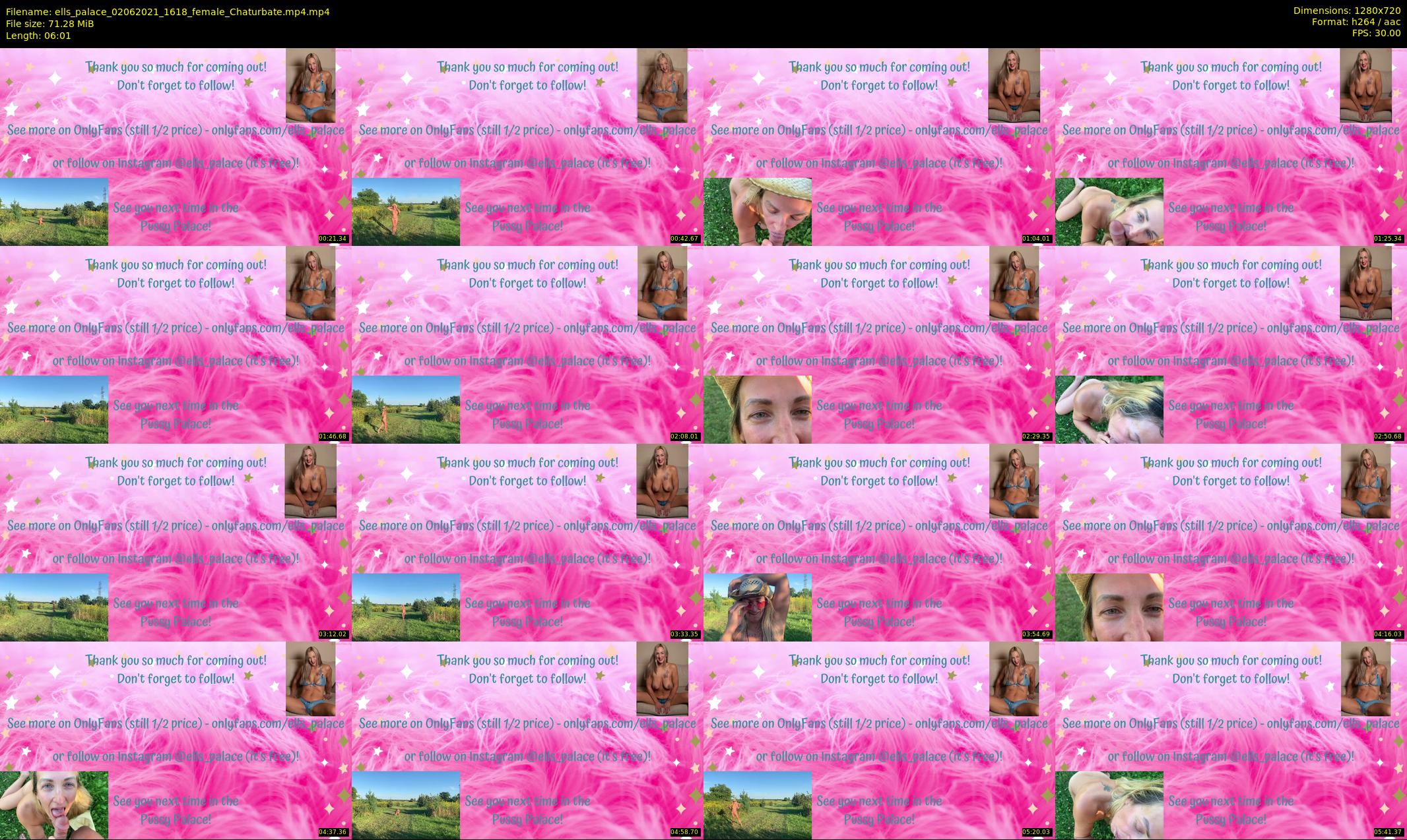 ells_palace — 7 minute Chaturbate female cam show recording, 720p, Jun 2, 2021