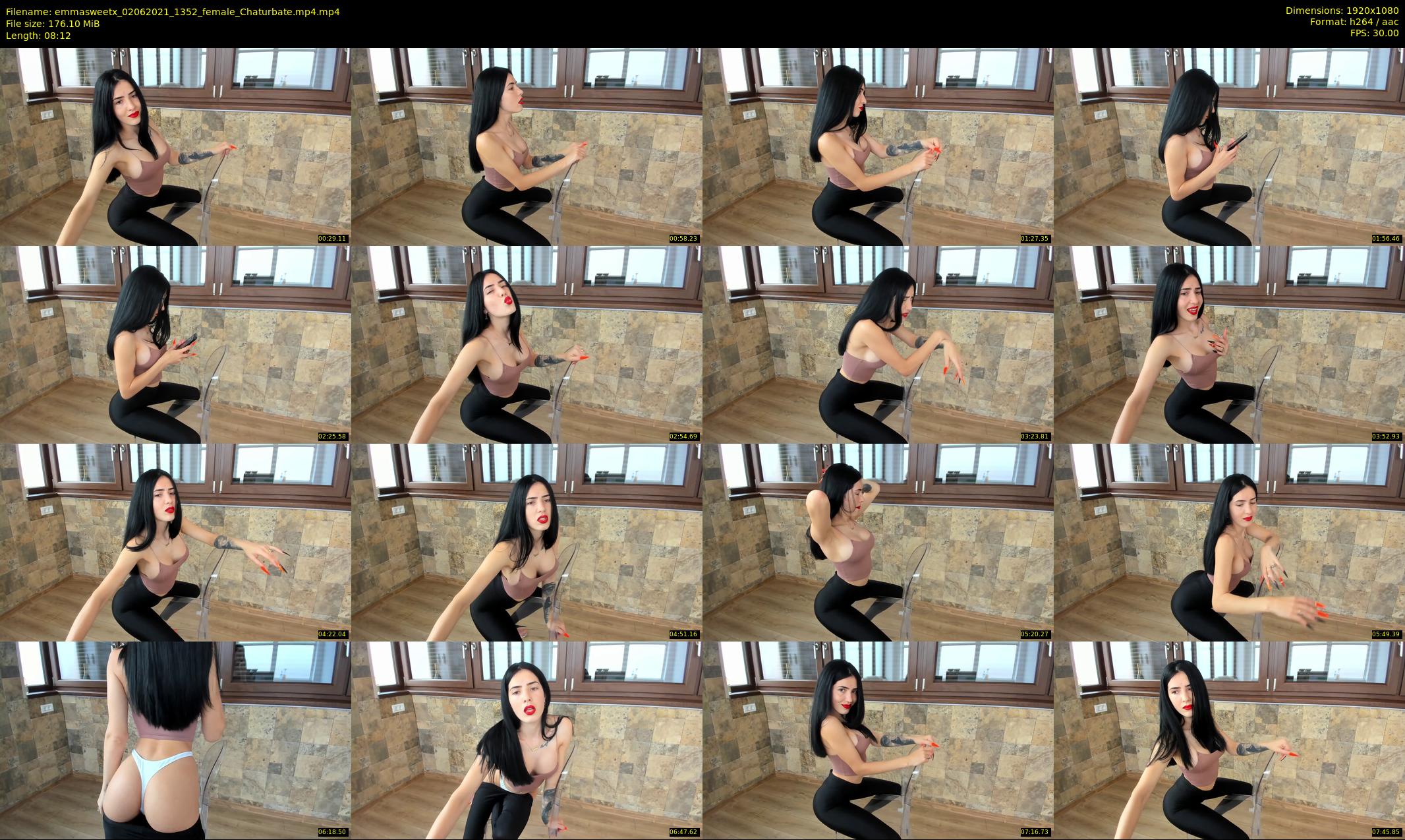 emmasweetx — 9 minute Chaturbate couple cam show recording, 1080p, Jun 2, 2021
