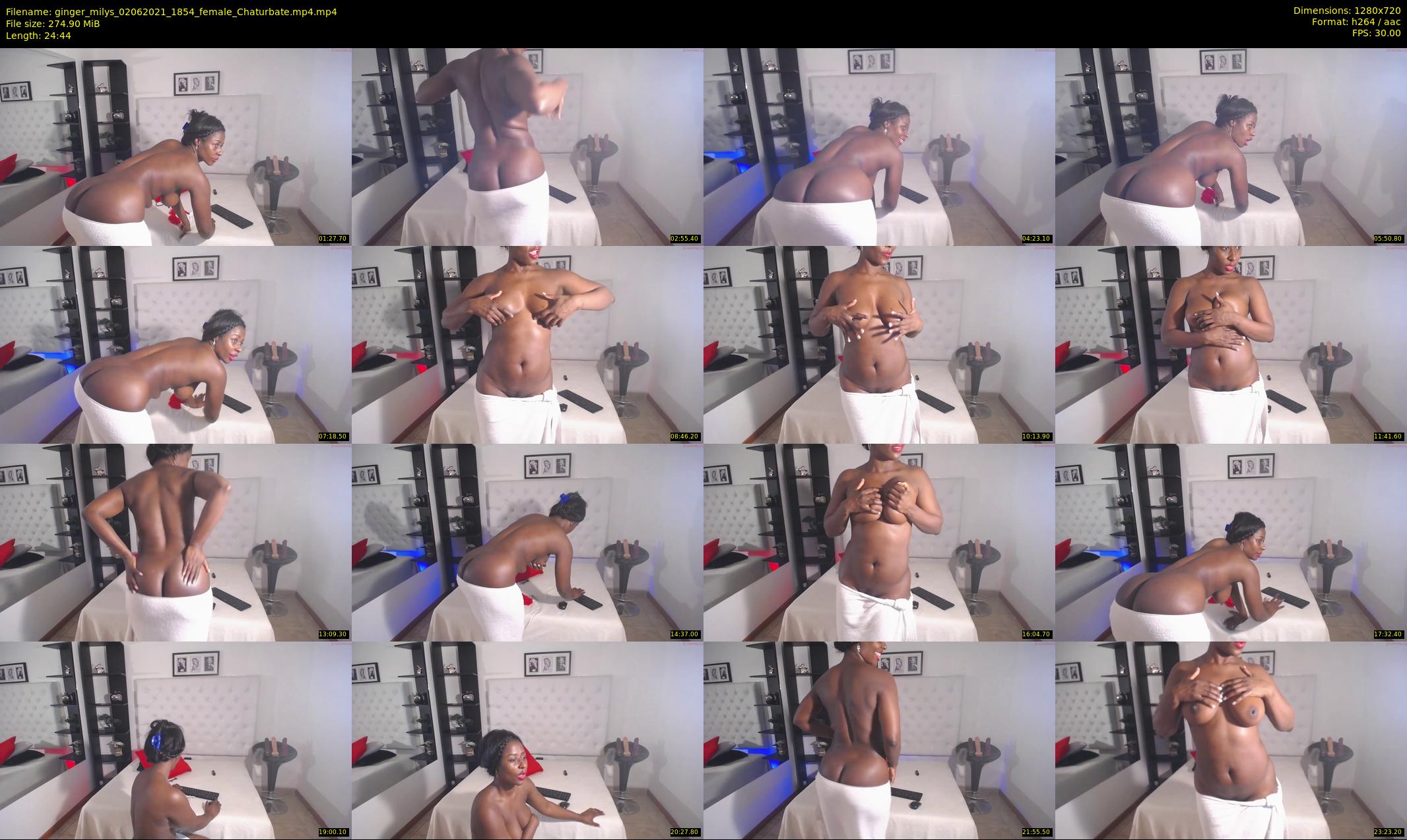 ginger_milys — 25 minute Chaturbate female cam show recording, 720p, Jun 2, 2021
