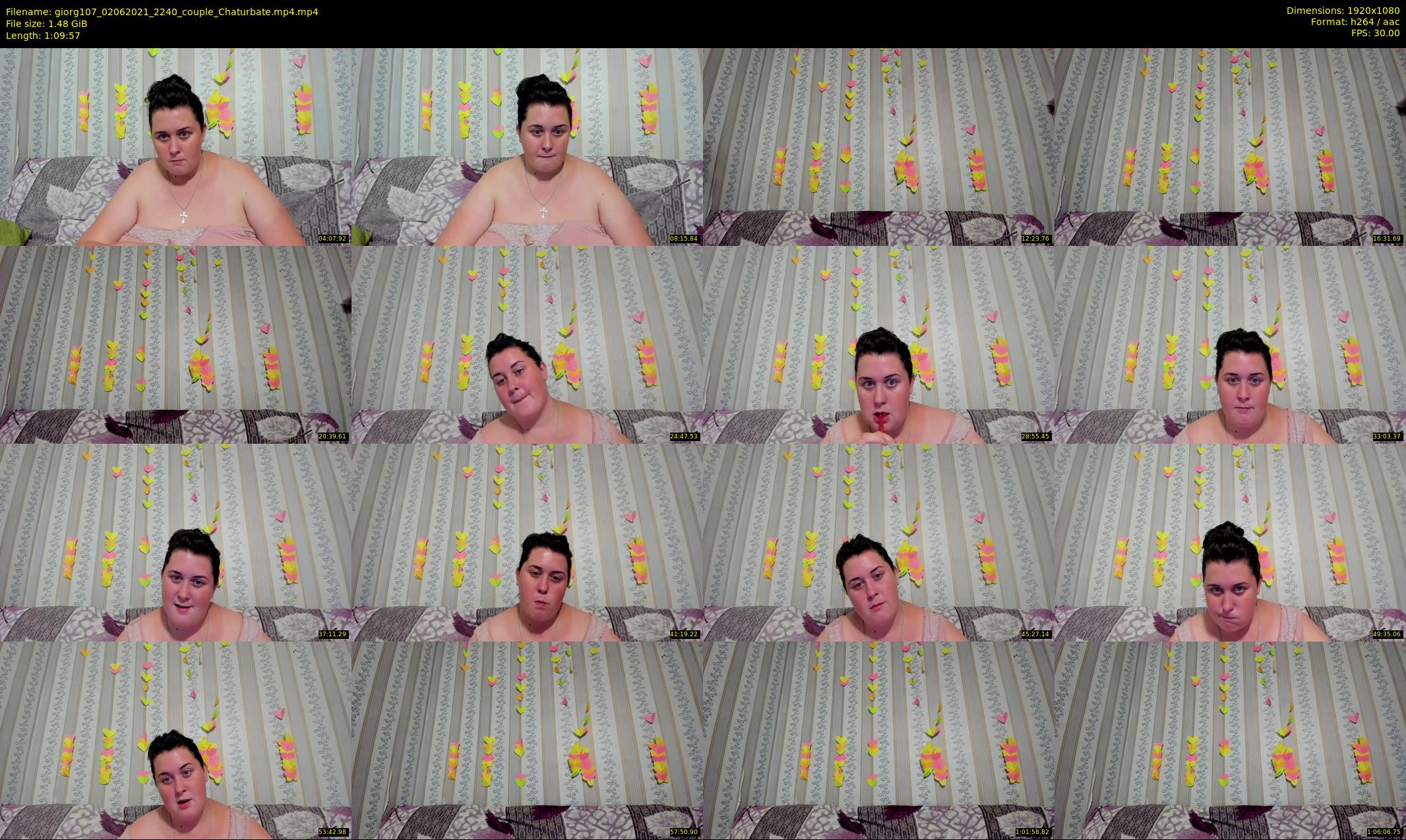 giorg107 — 70 minute Chaturbate couple cam show recording, 1080p, Jun 2, 2021