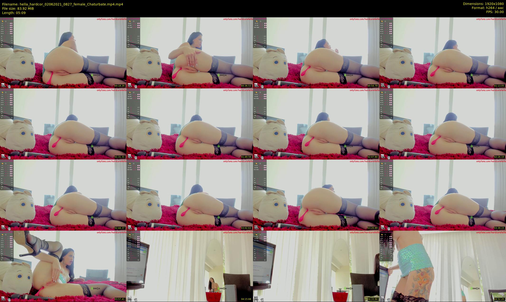 hella_hardcor — 6 minute Chaturbate female cam show recording, 1080p, Jun 2, 2021