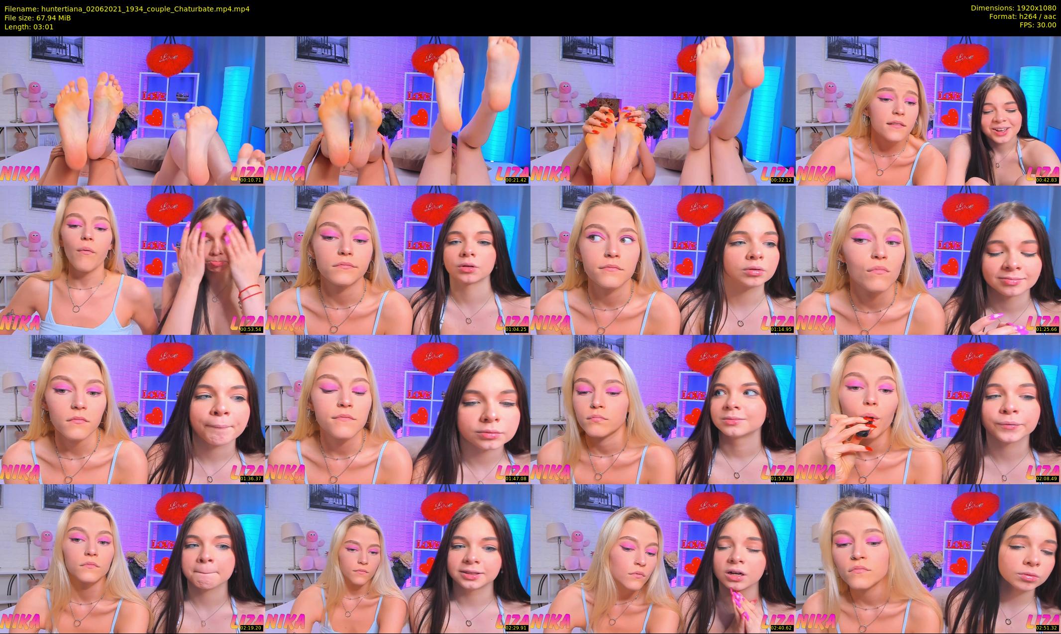 huntertiana — 4 minute Chaturbate female cam show recording, 1080p, Jun 2, 2021