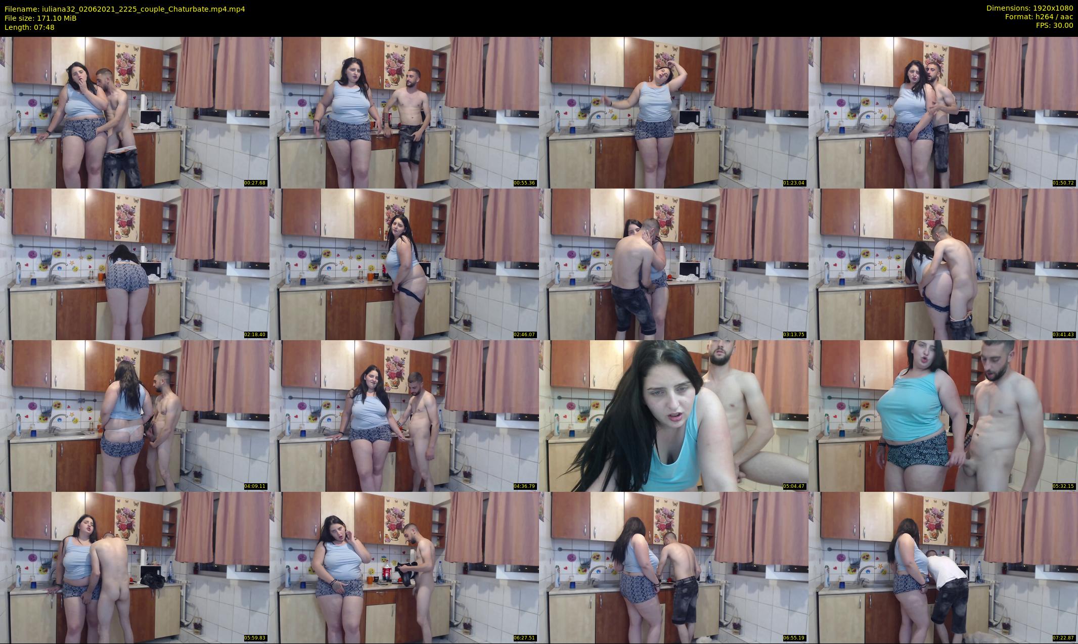 iuliana32 — 8 minute Chaturbate couple cam show recording, 1080p, Jun 2, 2021