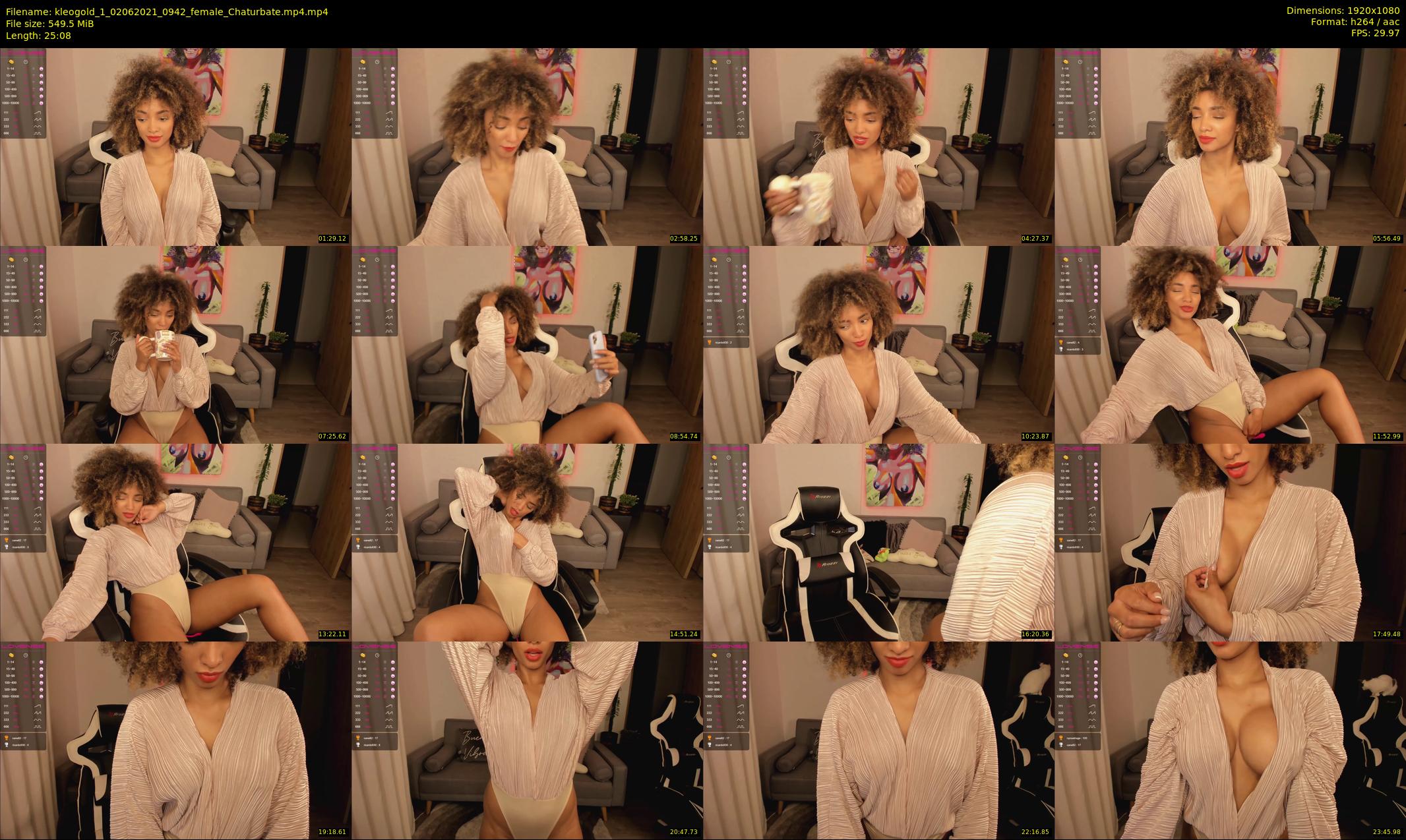 kleogold_1 — 26 minute Chaturbate female cam show recording, 1080p, Jun 2, 2021