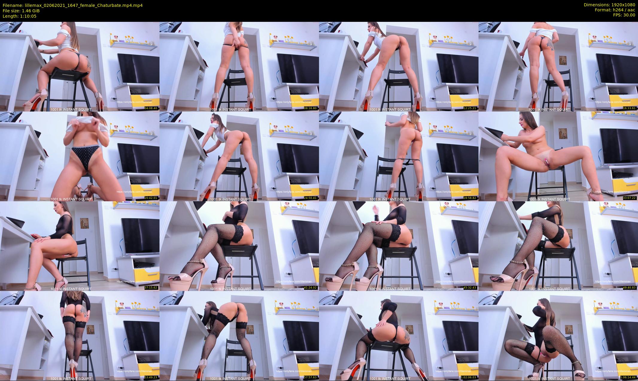 lillemax — 71 minute Chaturbate female cam show recording, 1080p, Jun 2, 2021