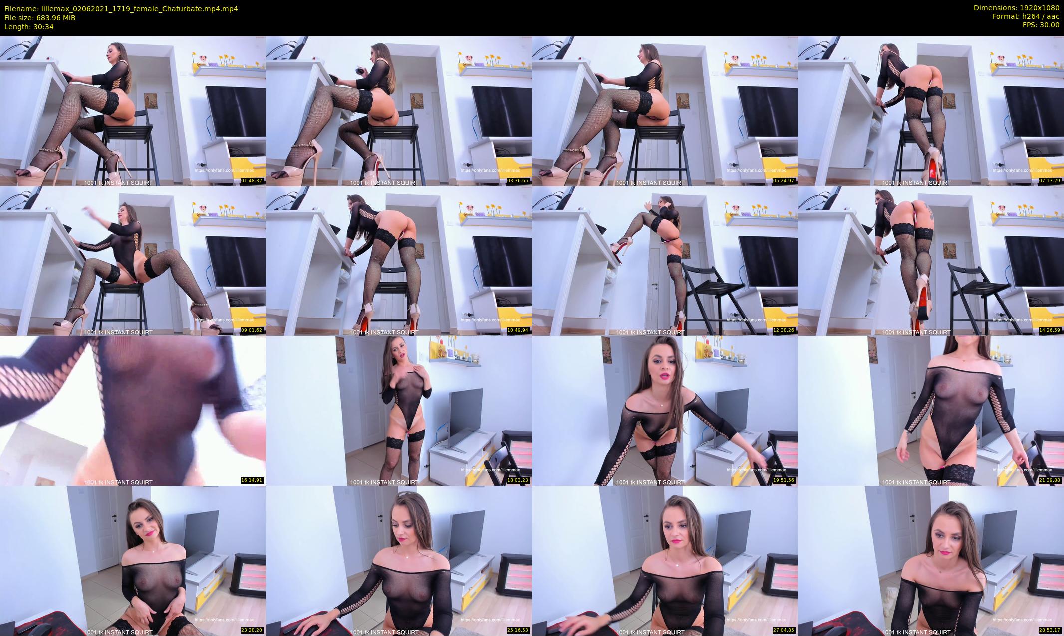 lillemax — 31 minute Chaturbate female cam show recording, 1080p, Jun 2, 2021