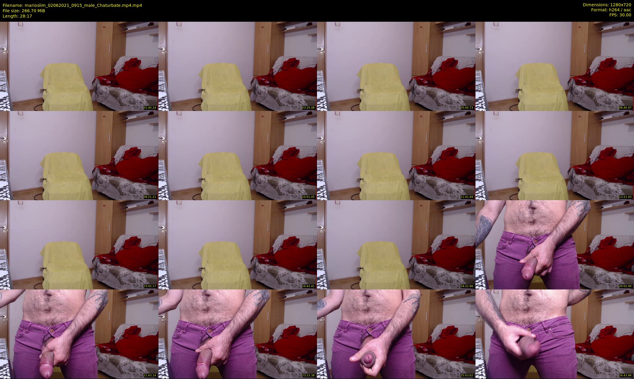 marioslim — 29 minute Chaturbate male cam show recording, 720p, Jun 2, 2021