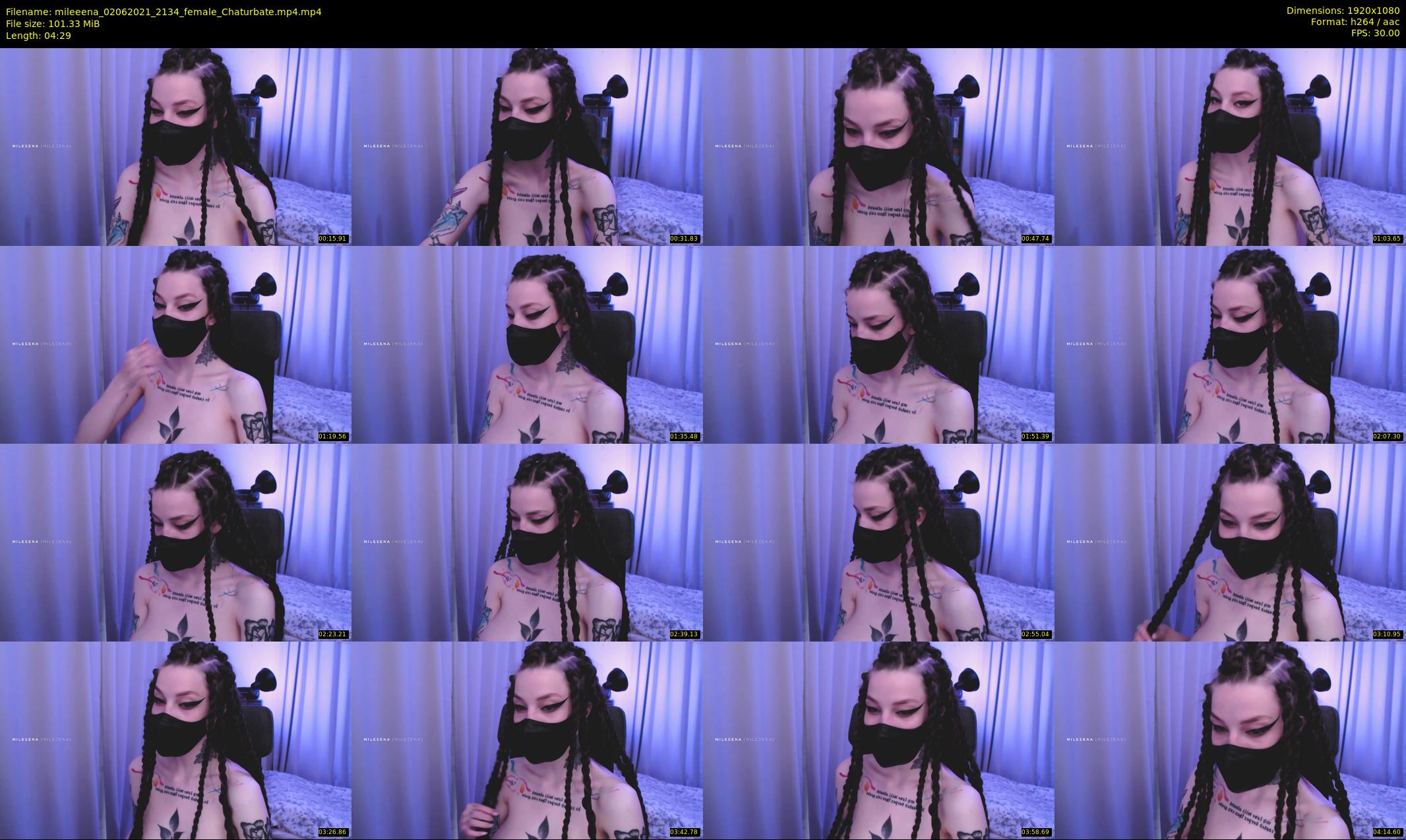 mileeena — 5 minute Chaturbate female cam show recording, 1080p, Jun 2, 2021
