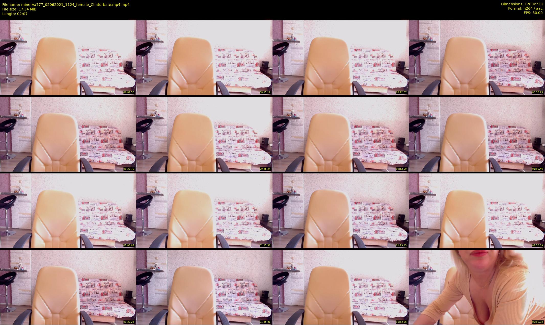 minerva777 — 3 minute Chaturbate female cam show recording, 720p, Jun 2, 2021