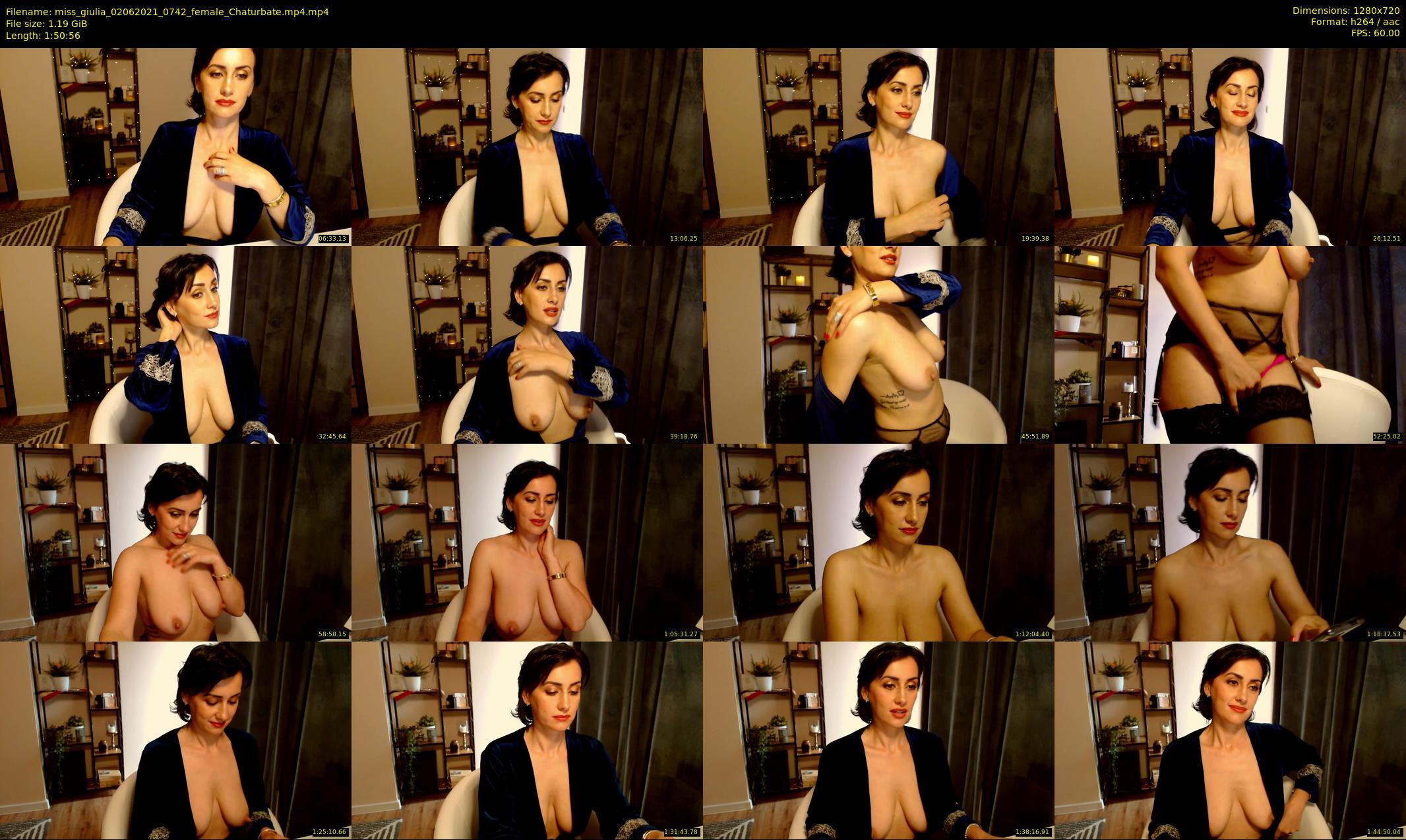 miss_giulia — 111 minute Chaturbate female cam show recording, 720p, Jun 2, 2021