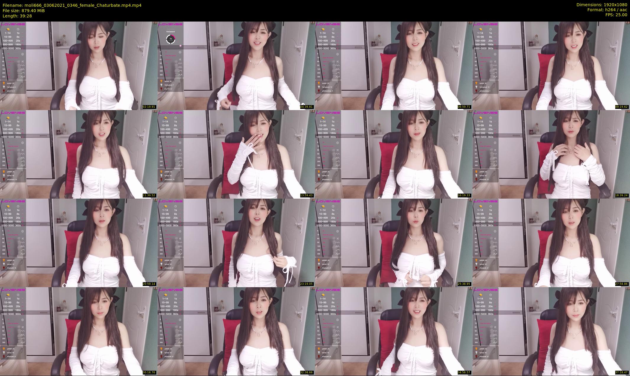 moli666 — 40 minute Chaturbate female cam show recording, 1080p, Jun 3, 2021
