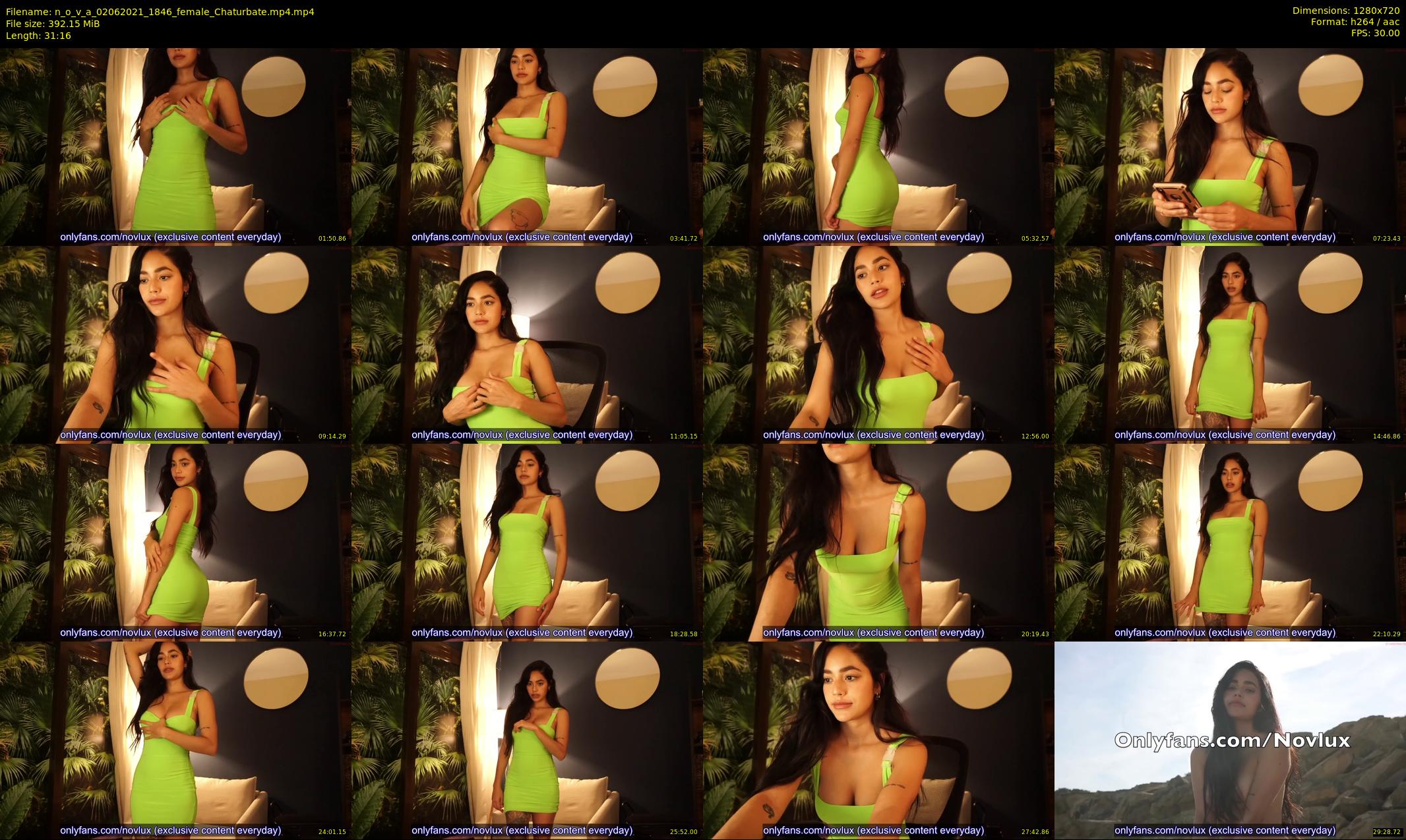 n_o_v_a — 32 minute Chaturbate female cam show recording, 720p, Jun 2, 2021