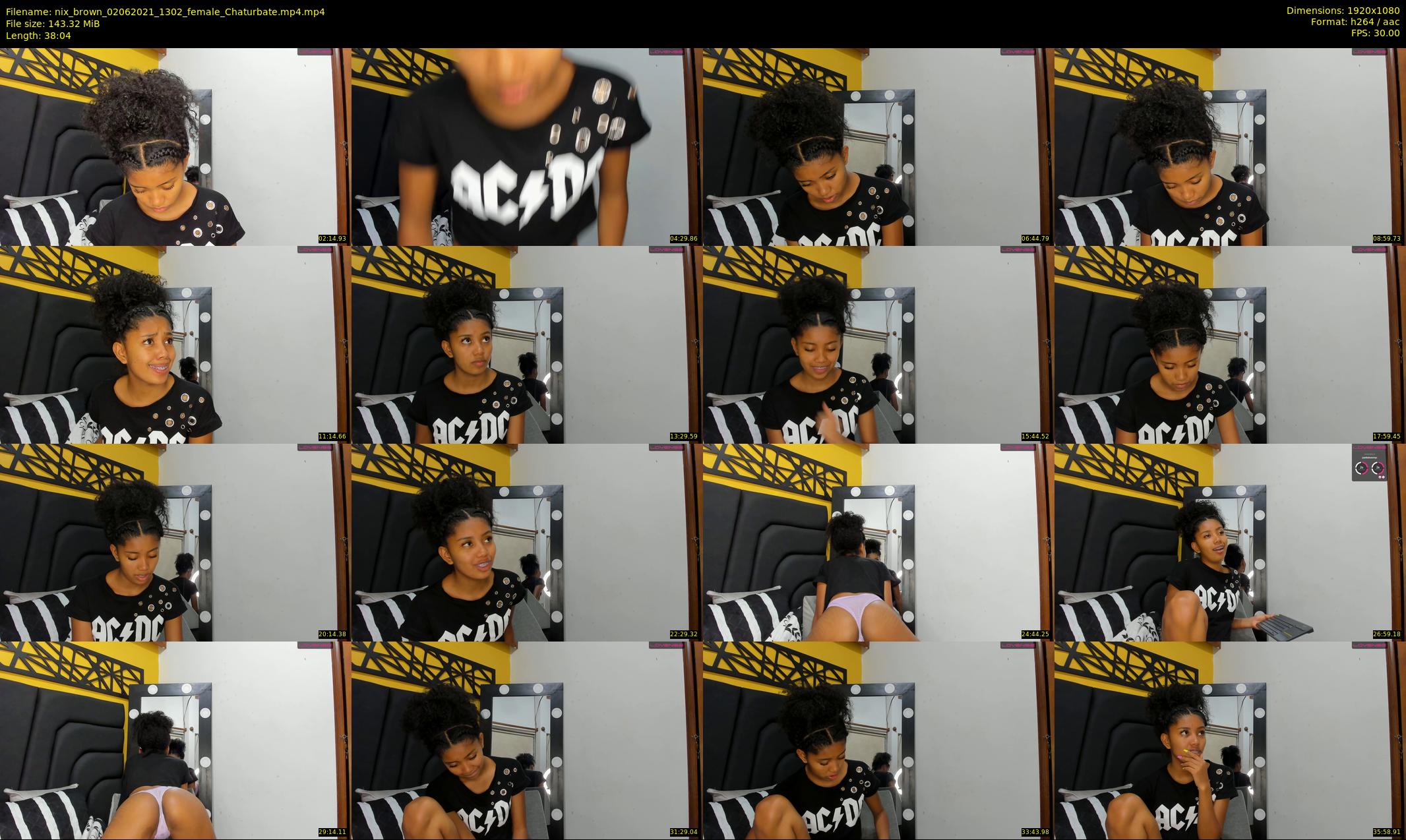 nix_brown — 39 minute Chaturbate female cam show recording, 1080p, Jun 2, 2021
