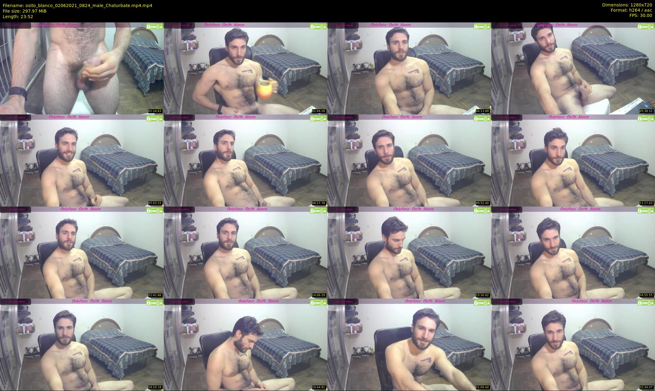 osito_blanco — 24 minute Chaturbate male cam show recording, 720p, Jun 2, 2021