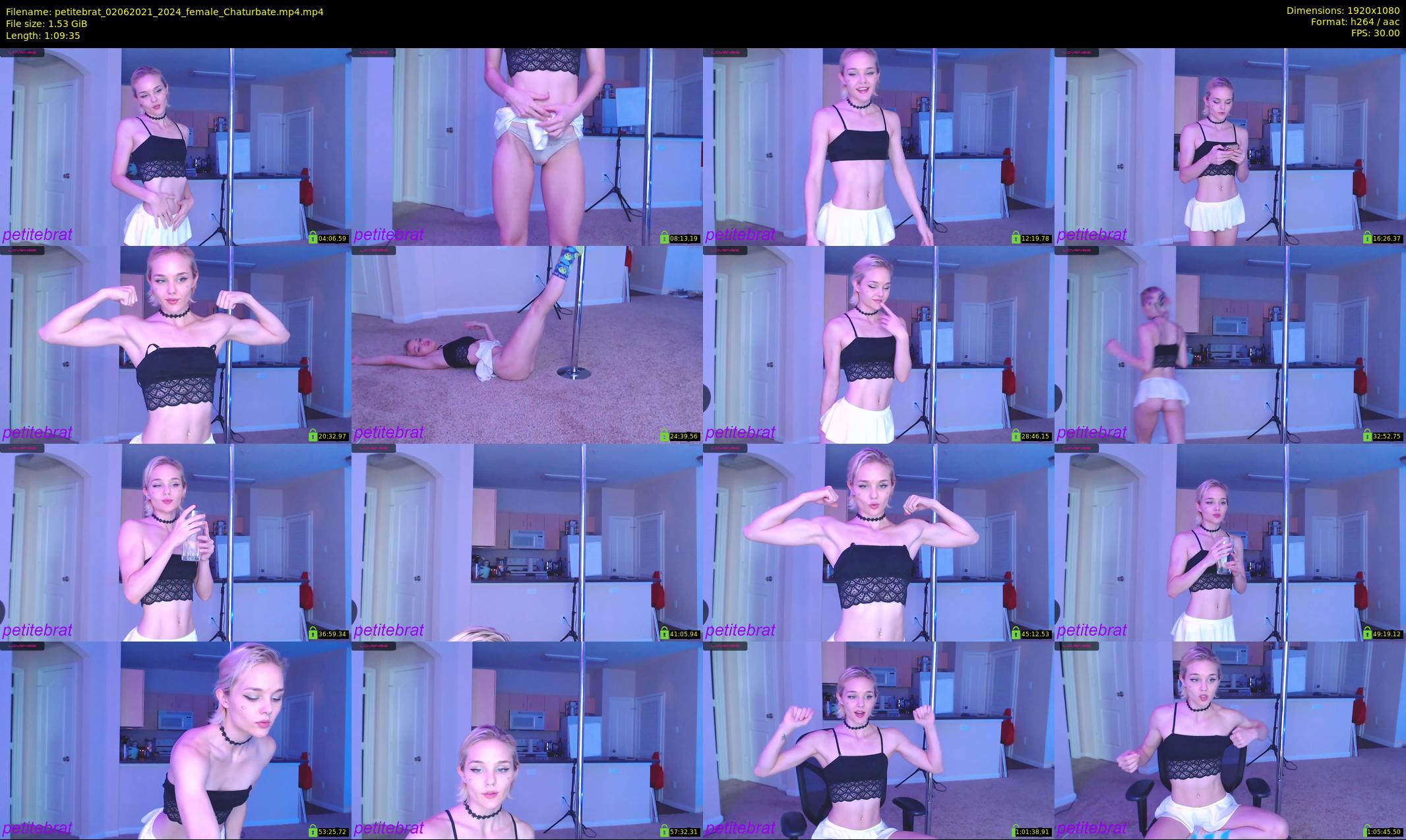 petitebrat — 70 minute Chaturbate female cam show recording, 1080p, Jun 2, 2021
